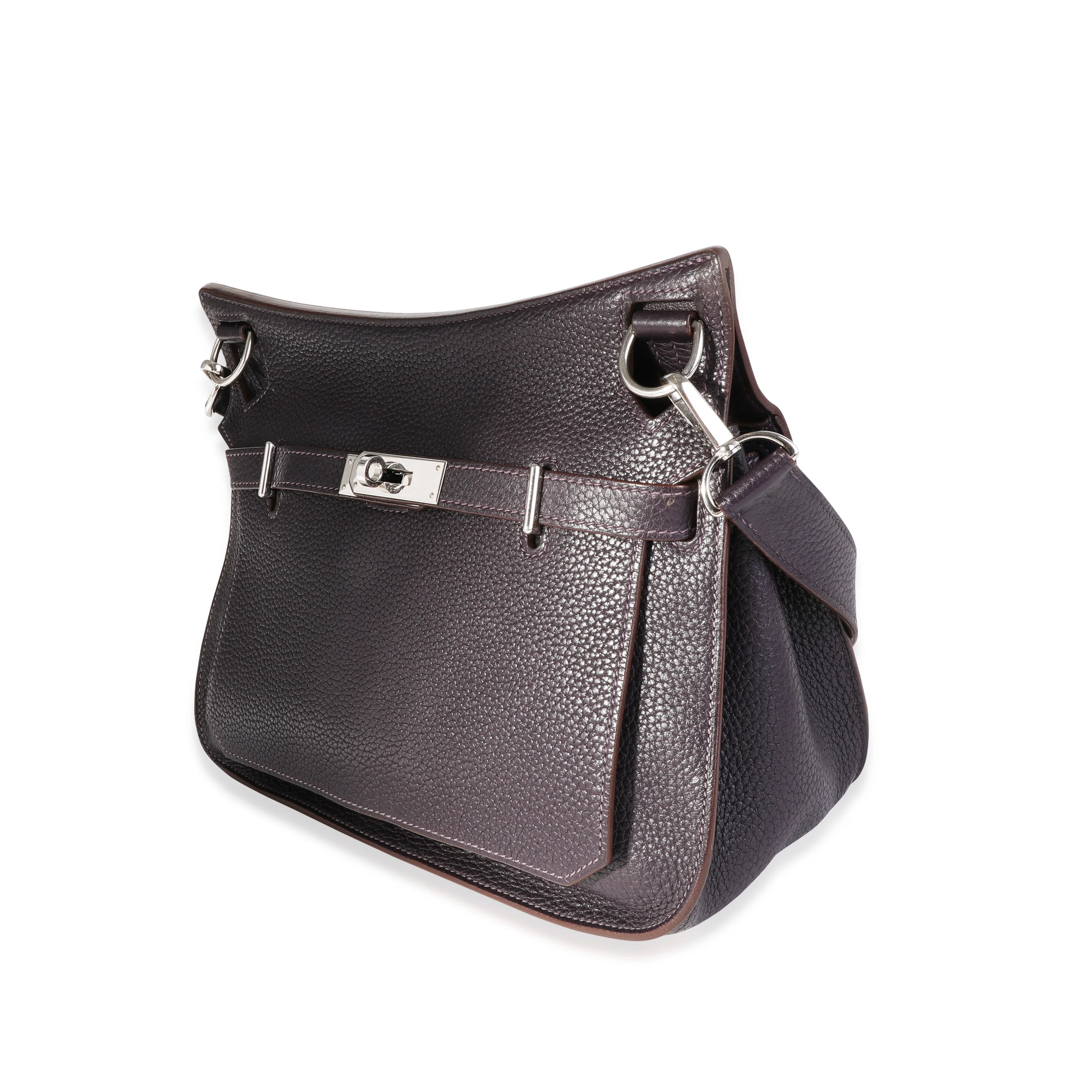 Hermès Raisin Clémence Jypsiere 28 PHW - Image 2