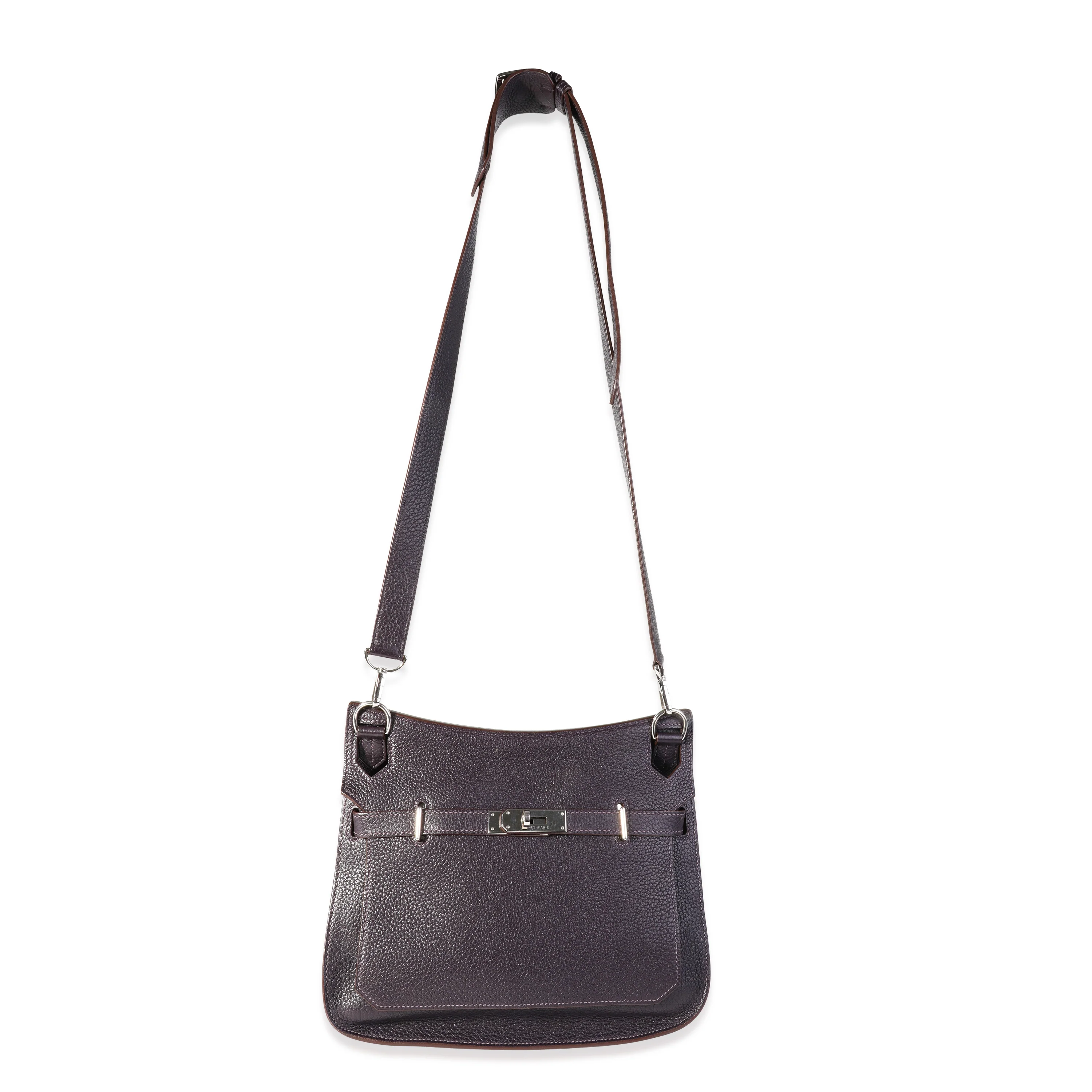 Hermès Raisin Clémence Jypsiere 28 PHW - Image 4