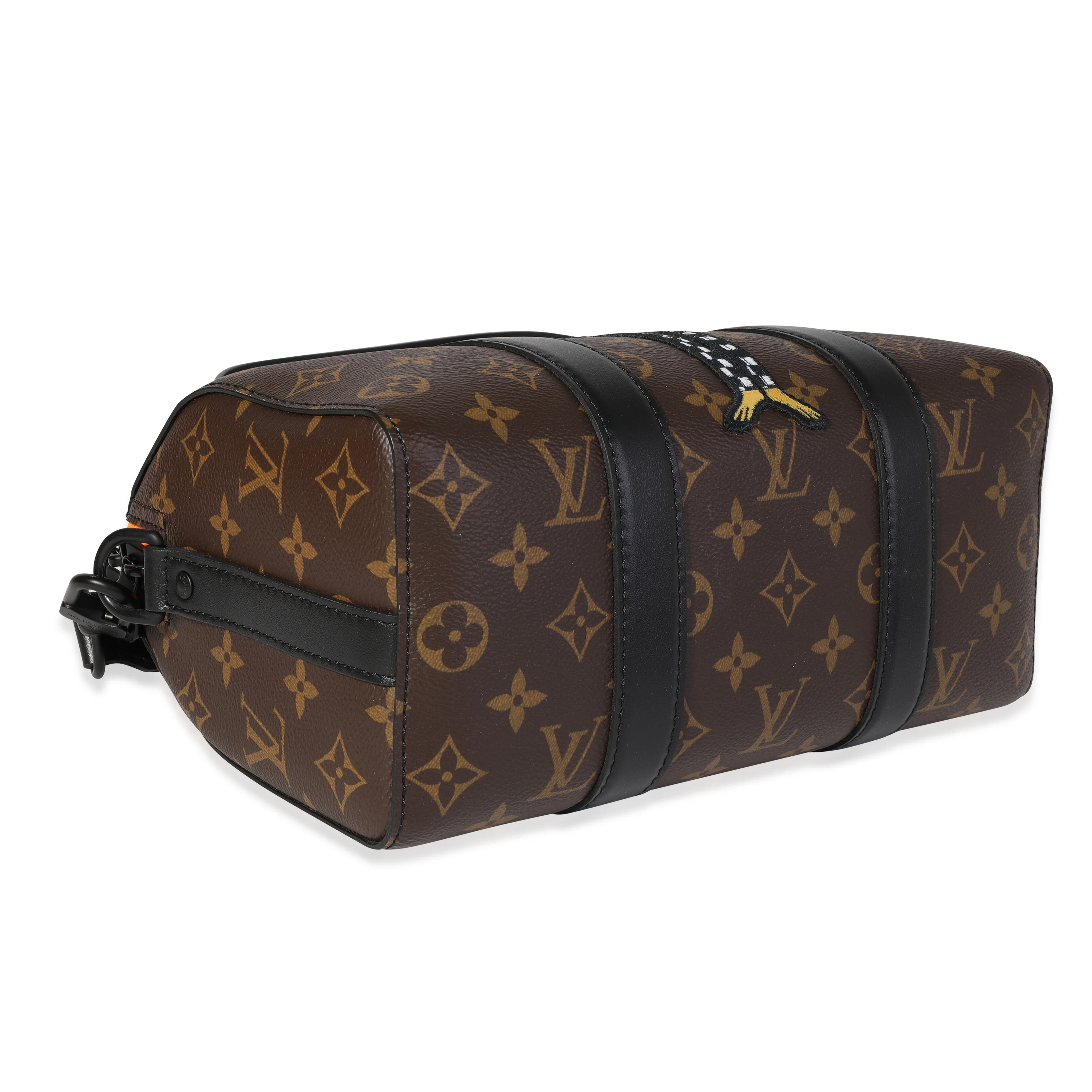 Louis Vuitton Monogram Canvas & Cowhide Leather Zoom With Friends City Keepall - Image 4