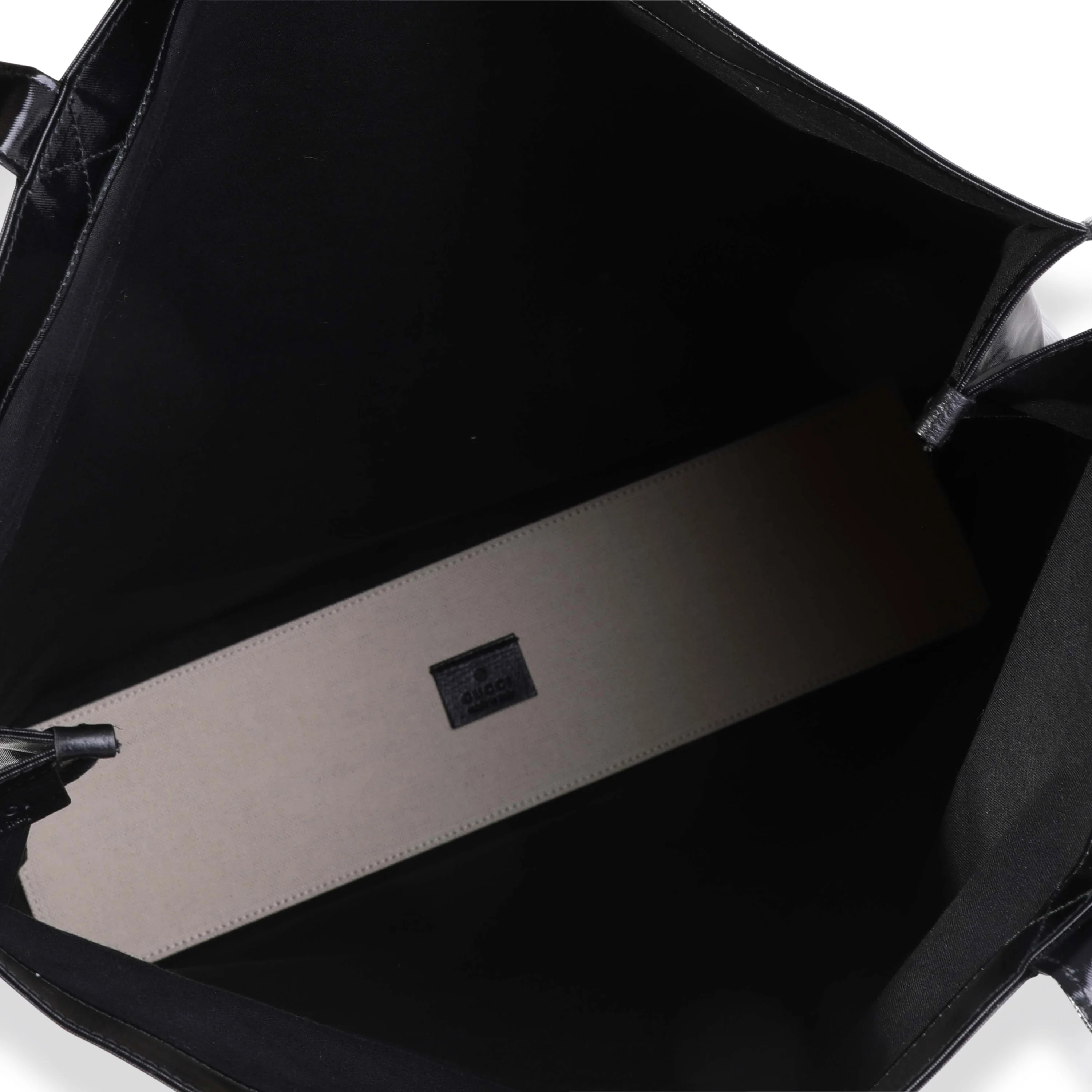 Black & Gold Coated Canvas Montecarlo Tote - Image 7