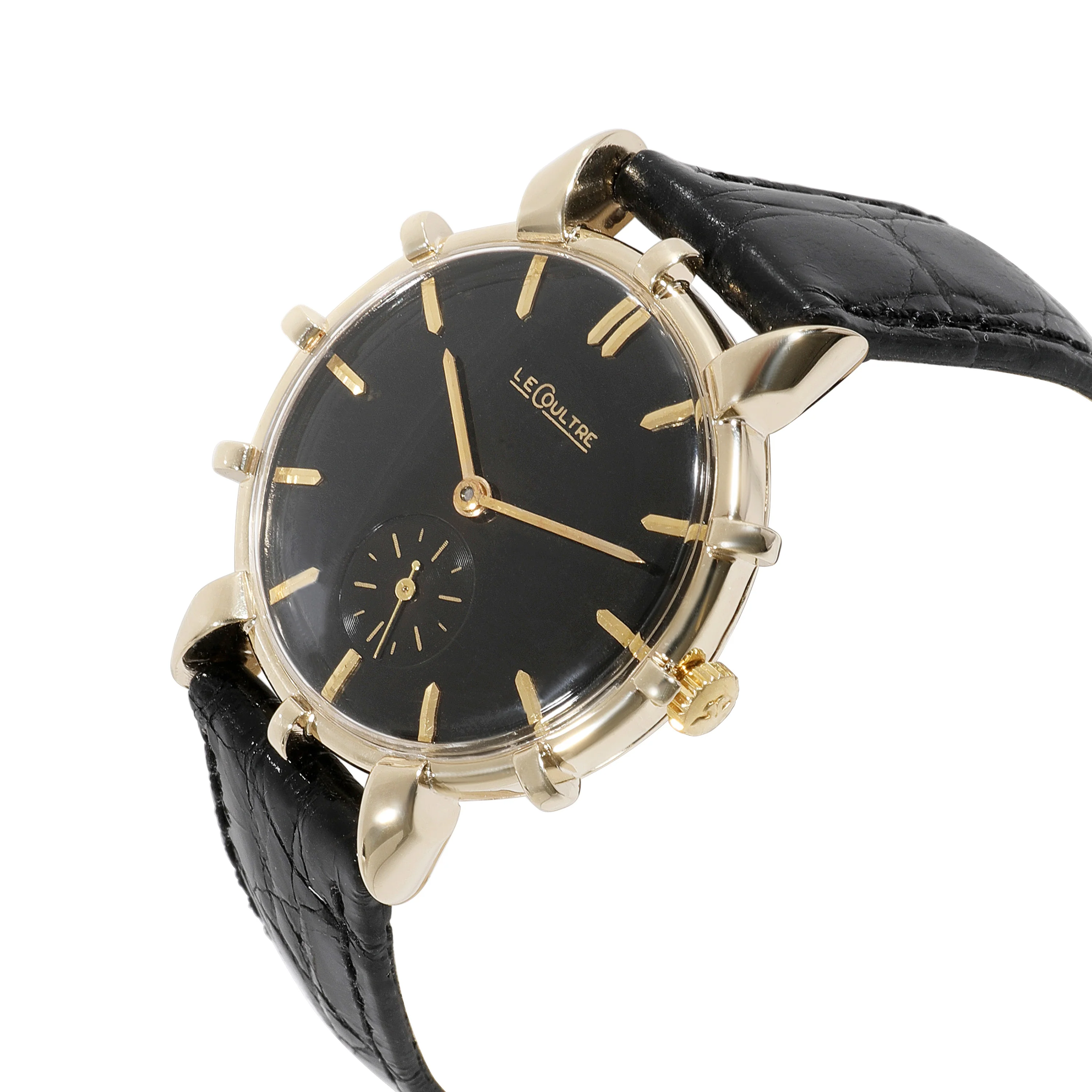 Lecoultre Helm 33745 Unisex Watch in 14kt Yellow Gold - Image 3