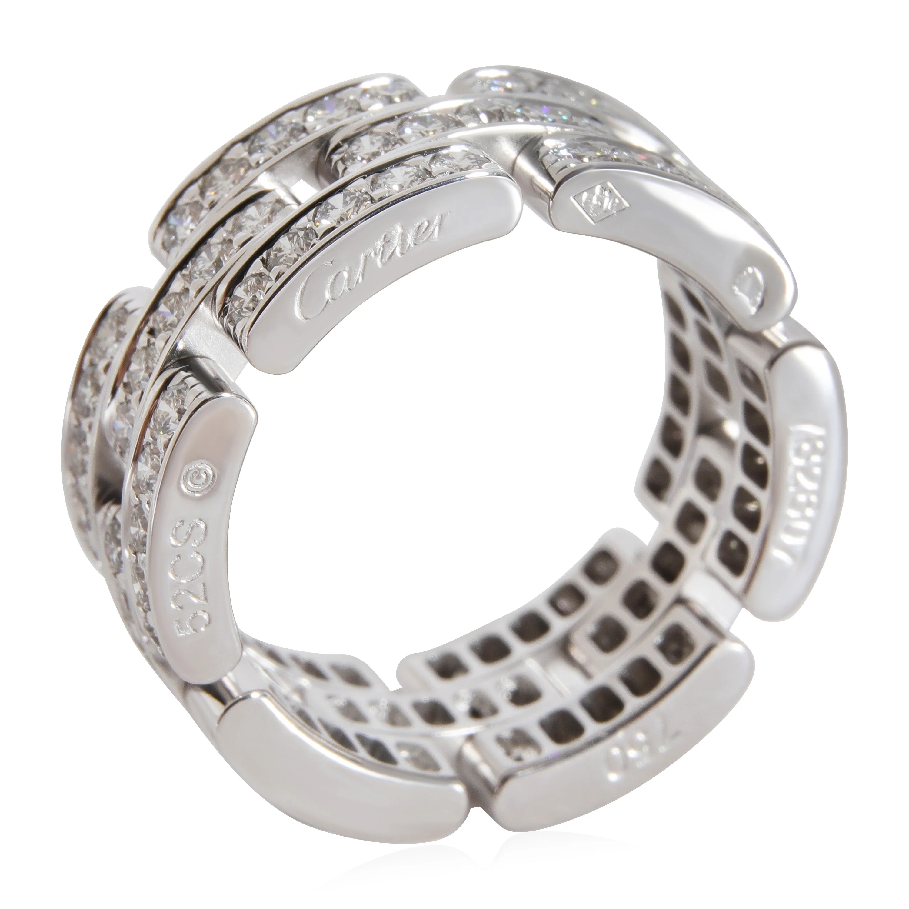 Maillon Panthere Ring (White Gold) - Image 3