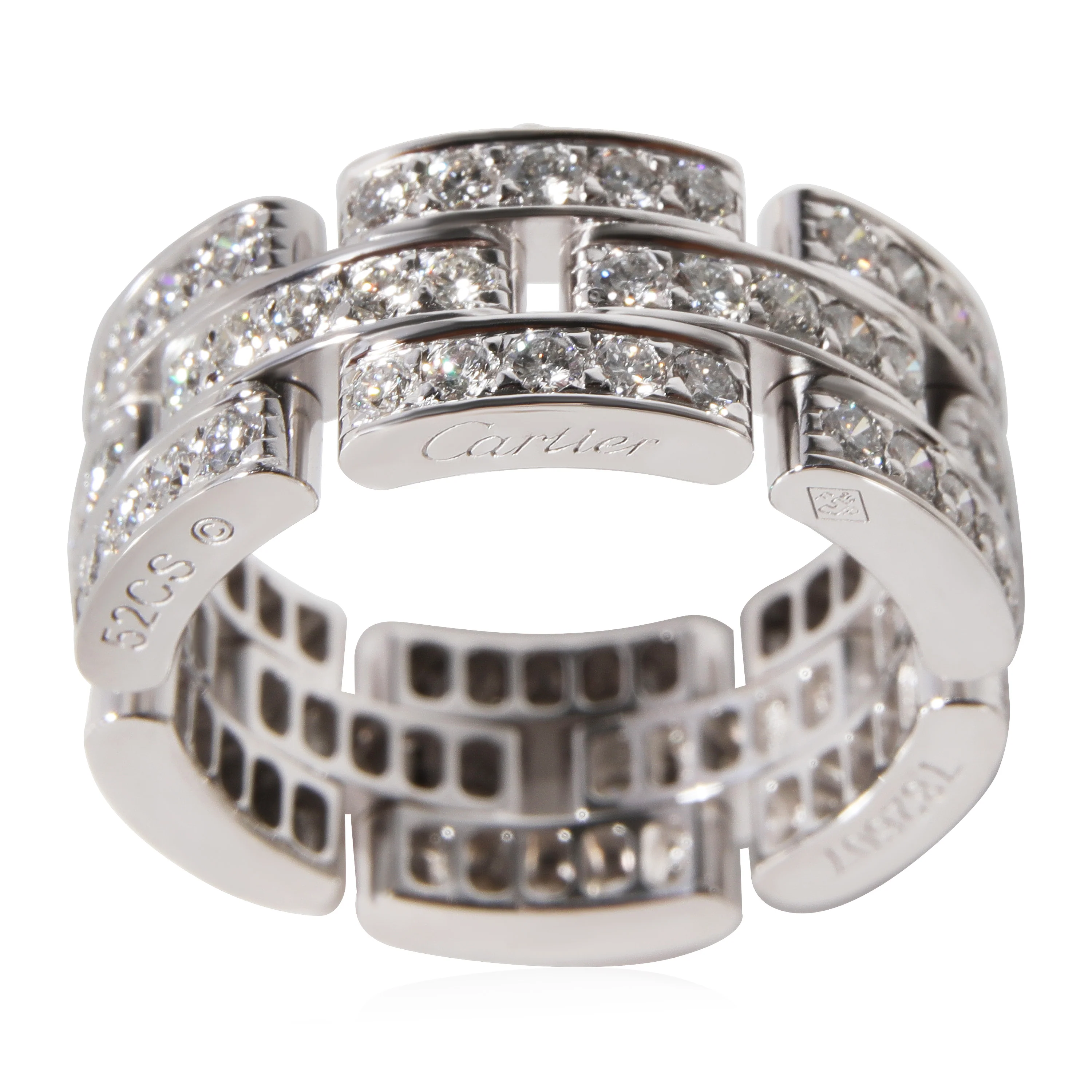 Maillon Panthere Ring (White Gold) - Image 4