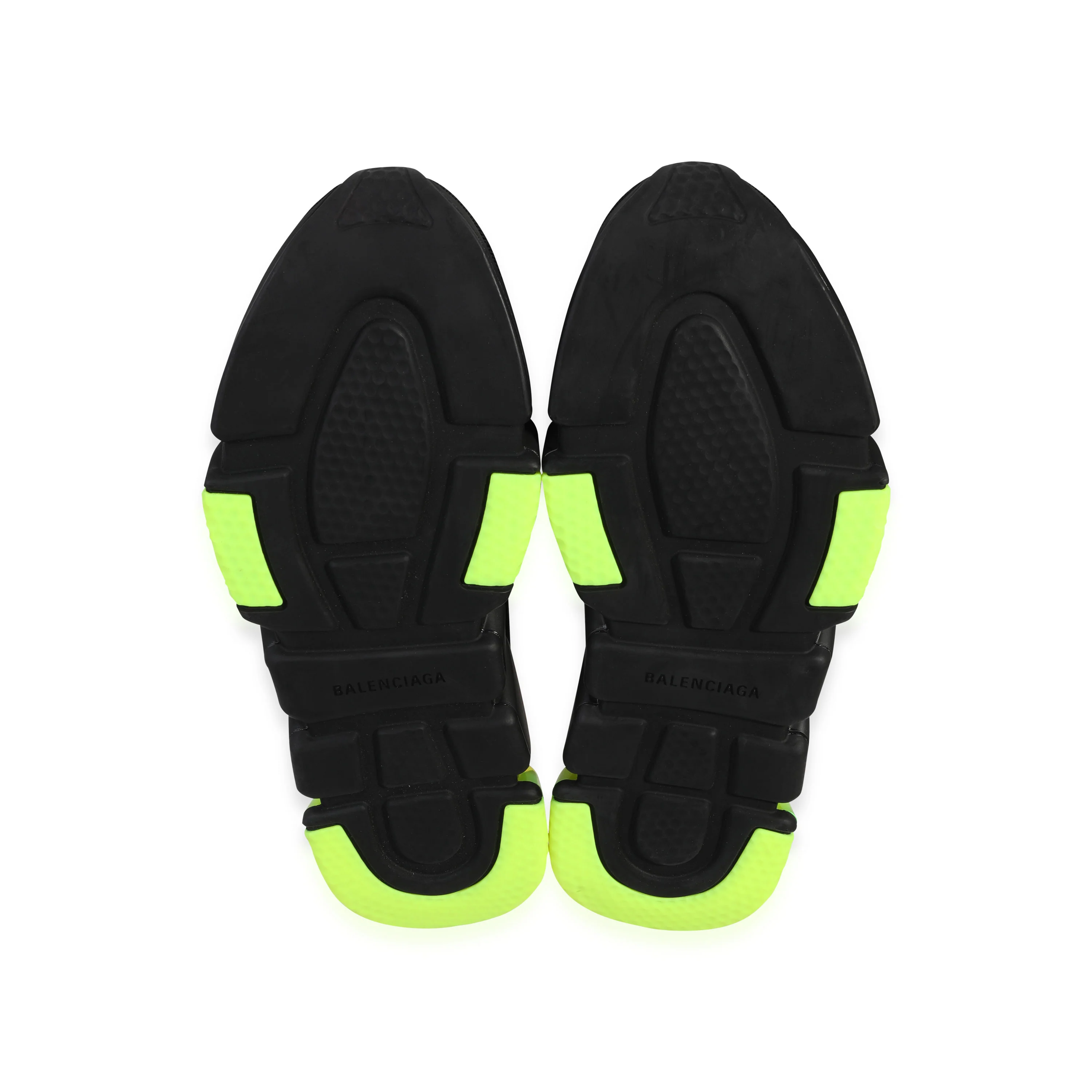 Balenciaga - Balenciaga Speed Trainer Clear Sole - Black Yellow Fluo (45 UK) - Image 5