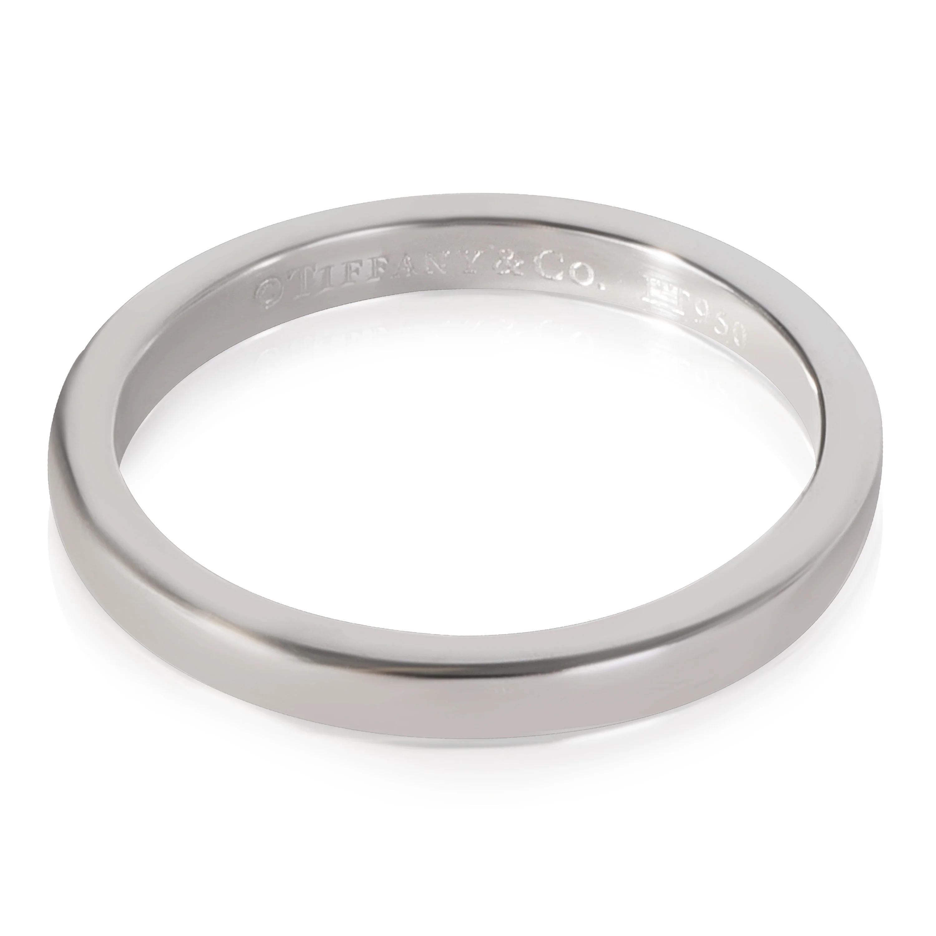 Novo 2.1 mm Half-Eternity Diamond Band in Platinum 0.16 Ctw - Image 3