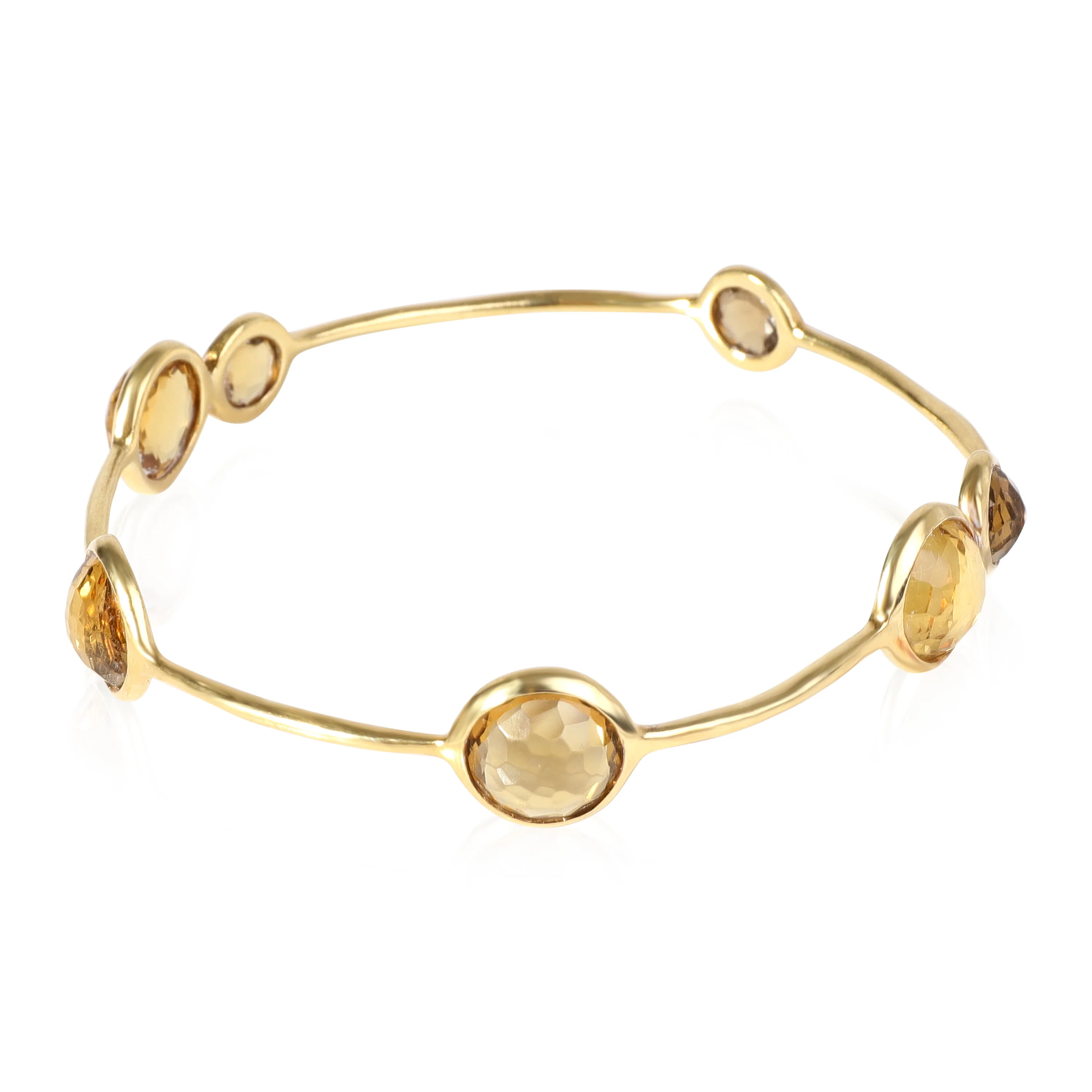 Lollipop Citrine Bracelet in 18k Yellow Gold - Image 2