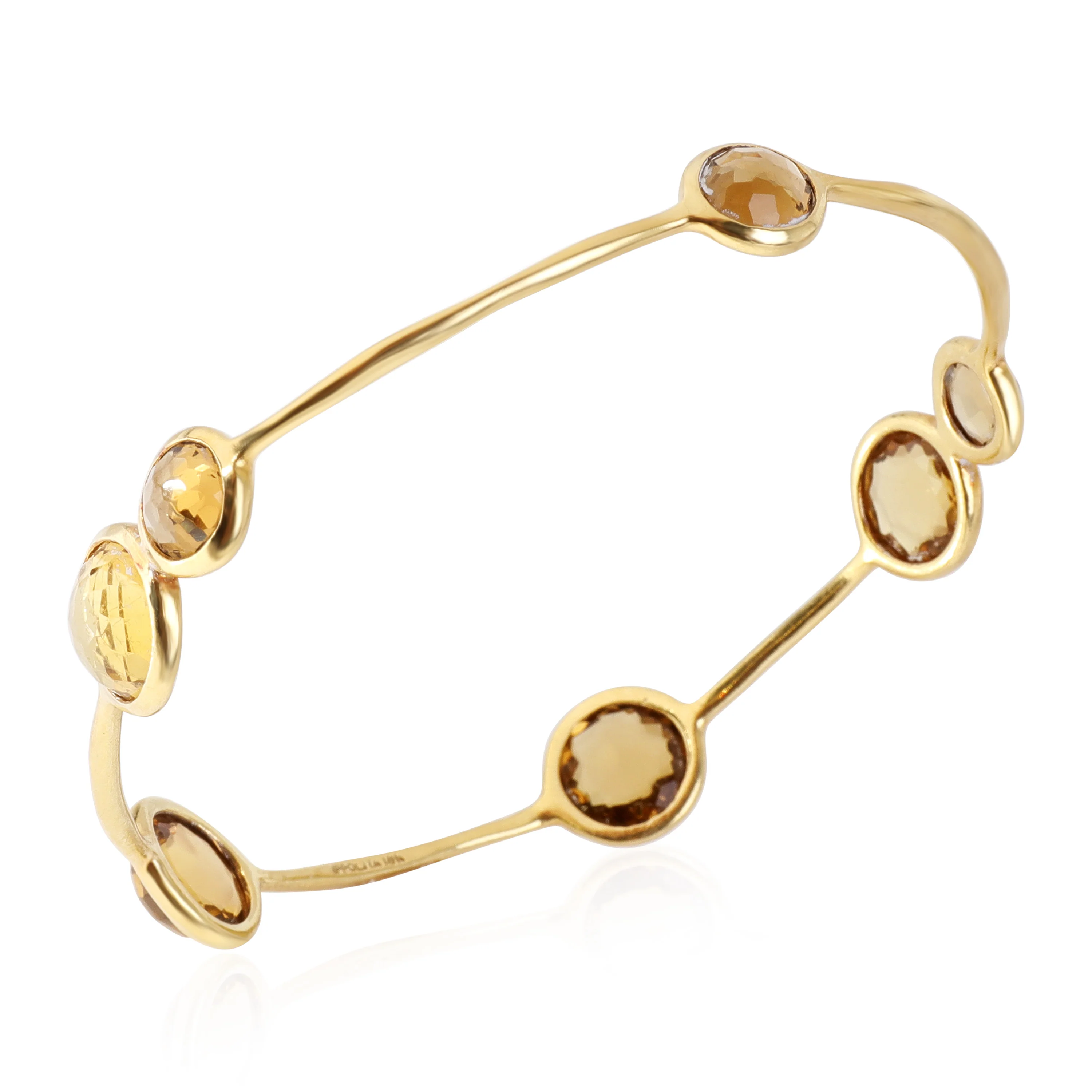 Lollipop Citrine Bracelet in 18k Yellow Gold - Image 3