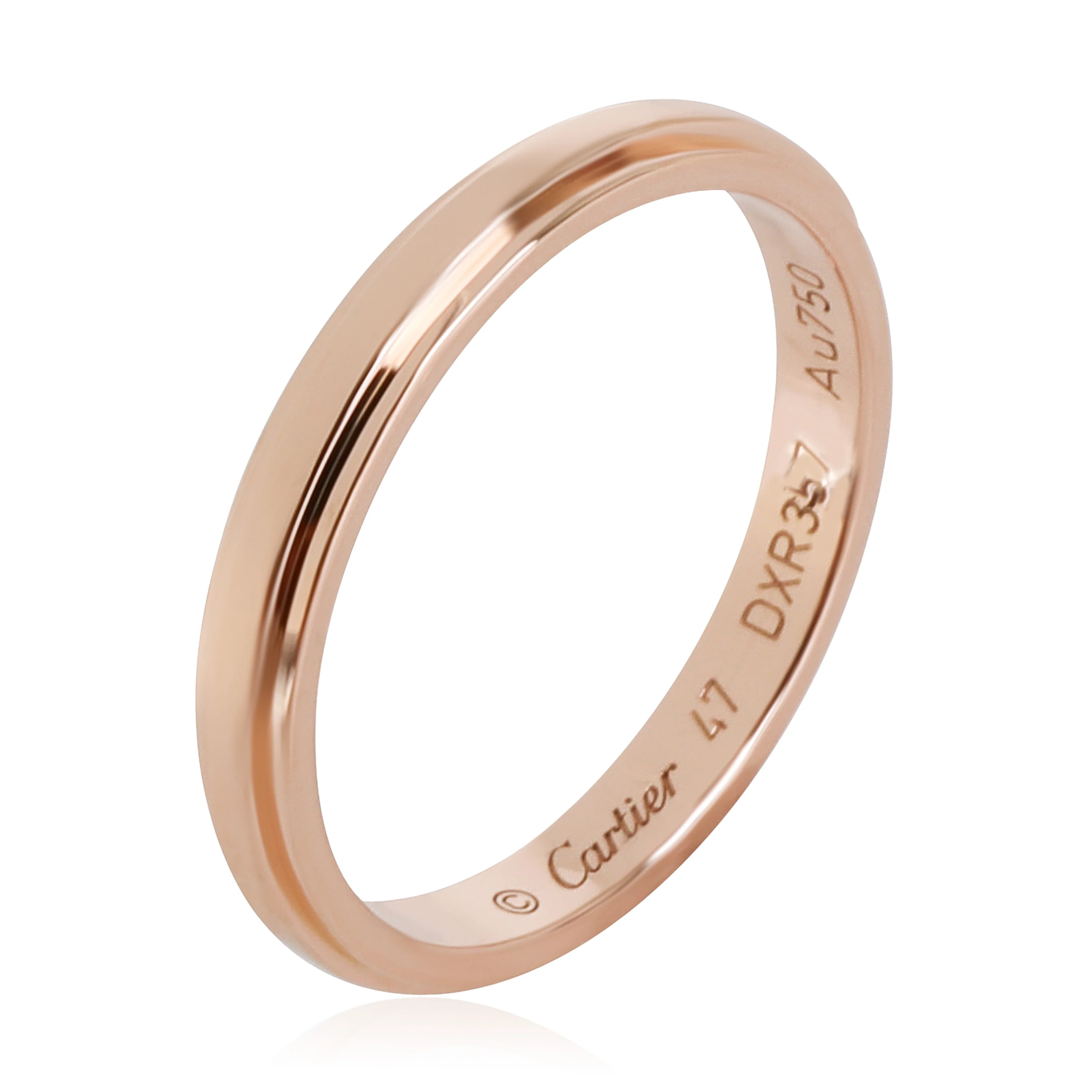 Cartier DAmour Wedding Band in 18k Rose Gold - Image 3
