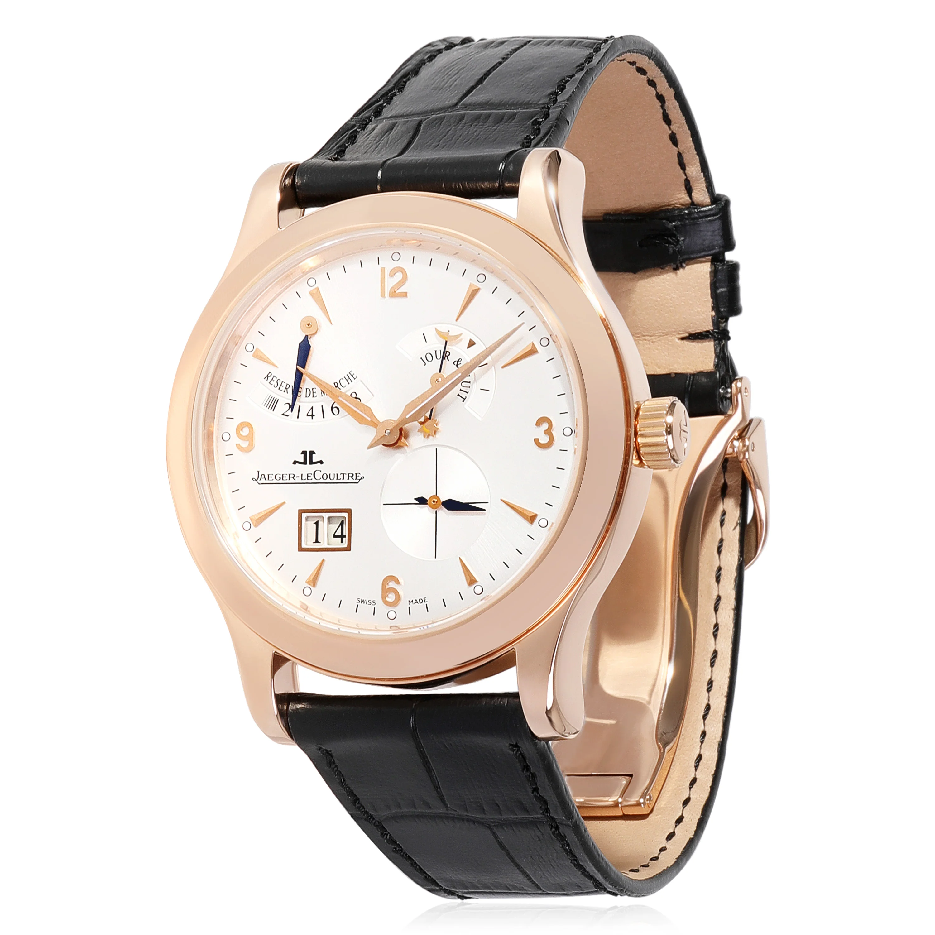 Jaeger-LeCoultre Master Eight Day Q1602420 Mens Watch in 18kt Rose Gold