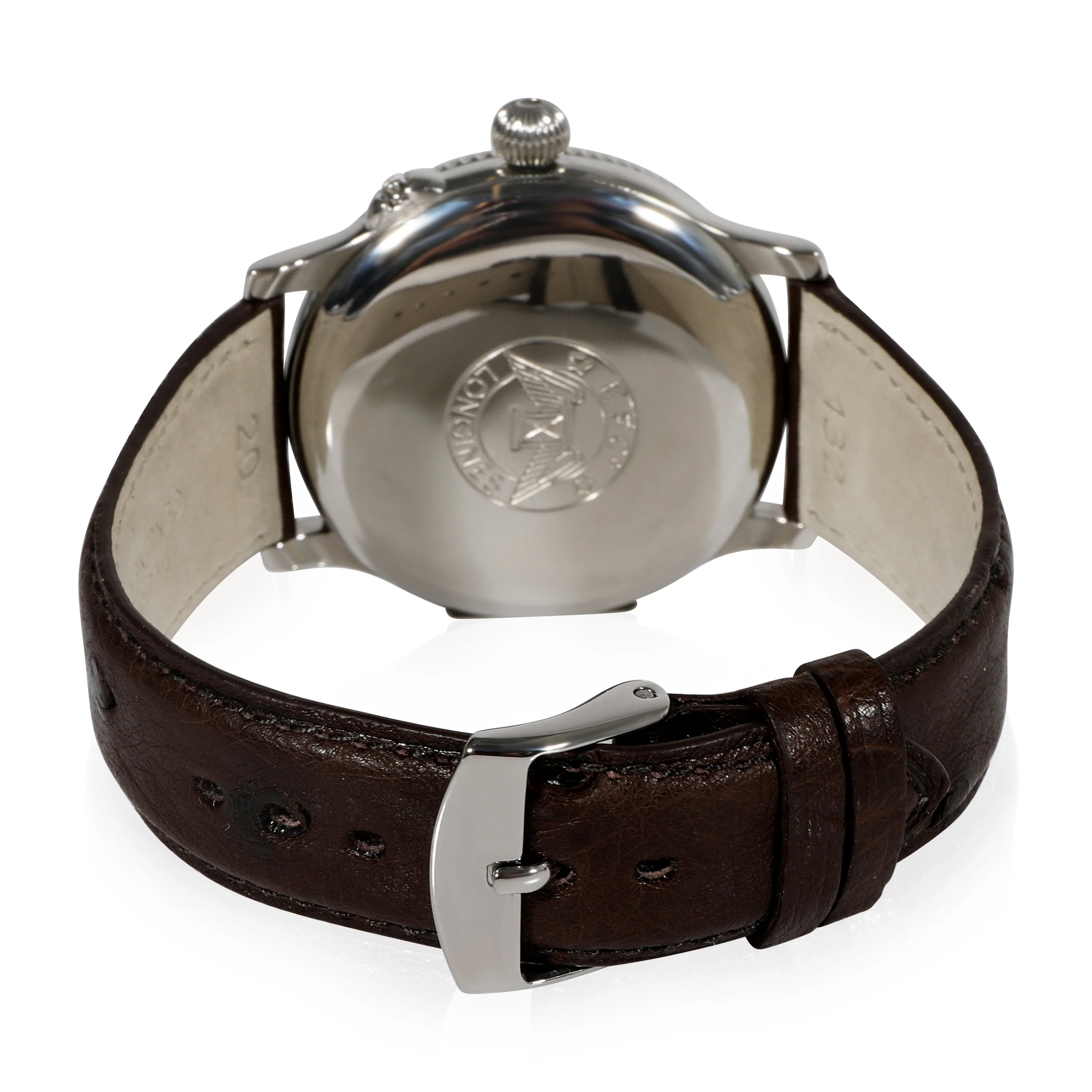 Longines Lindbergh Hour Angle 628.5240 Mens Watch in Stainless Steel - Image 4