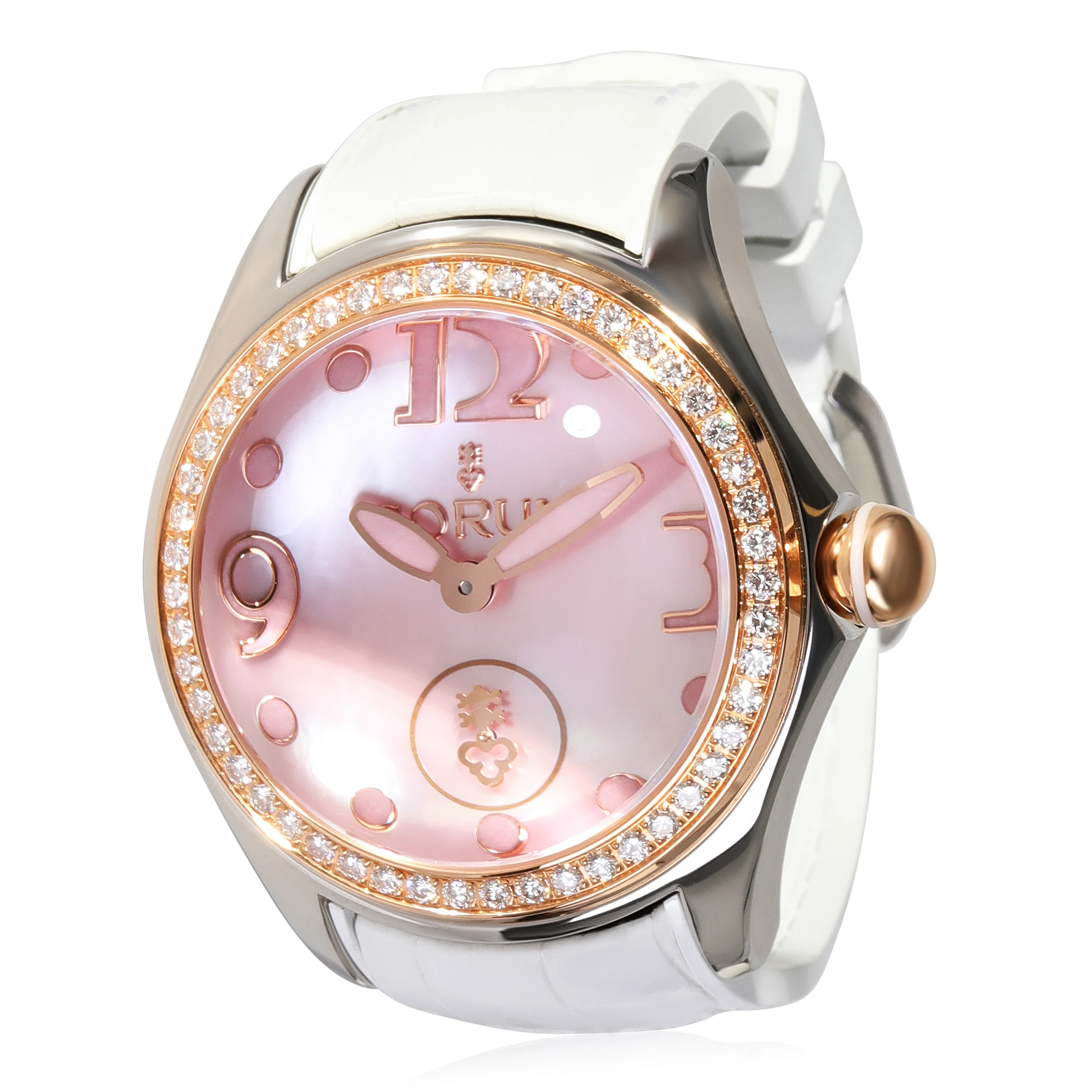 Bubble 295.100.29/0009DU04 Unisex Watch in 18kt Stainless Steel/Rose Gold