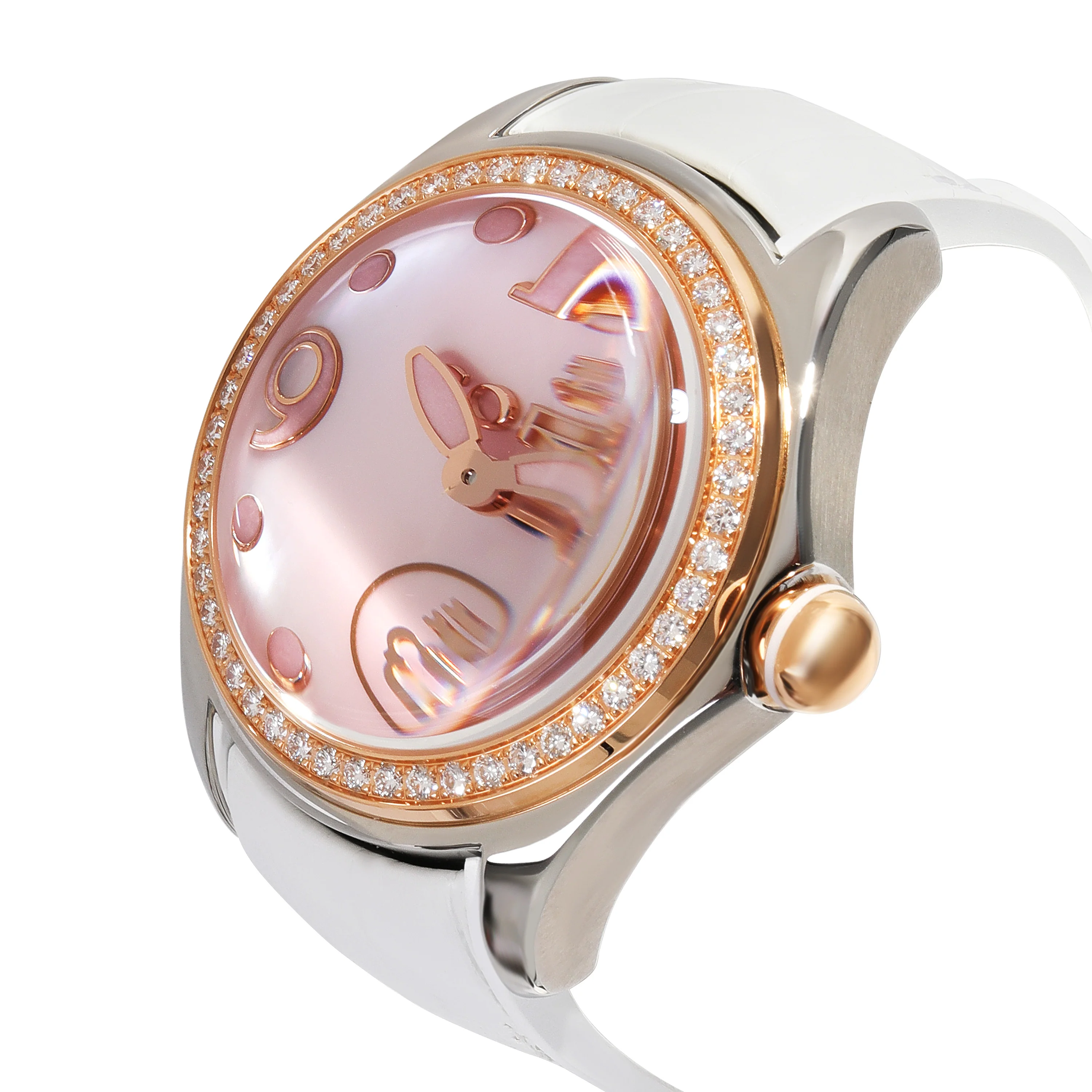Bubble 295.100.29/0009DU04 Unisex Watch in 18kt Stainless Steel/Rose Gold - Image 3