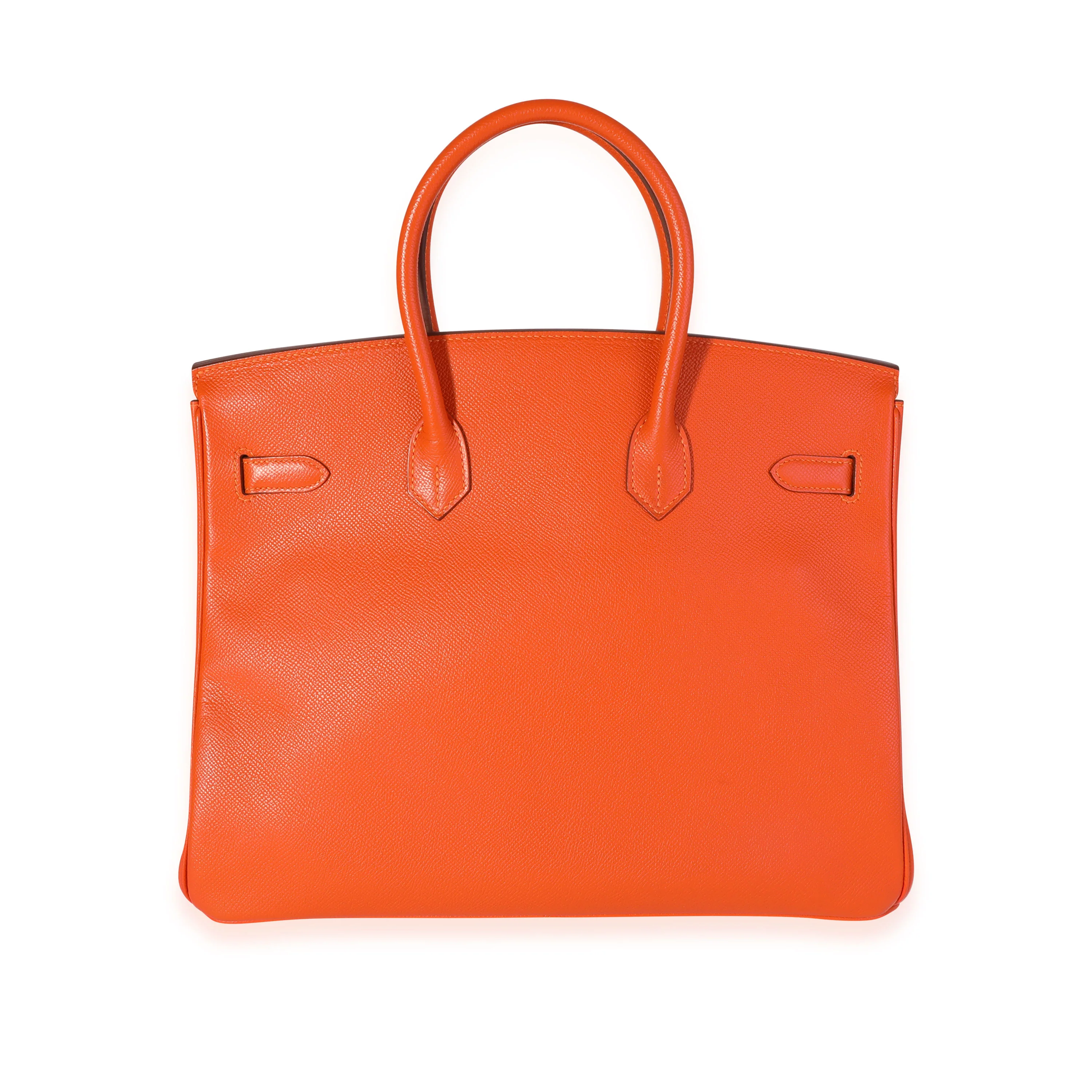 Hermès Feu Epsom Birkin 35 PHW - Image 3