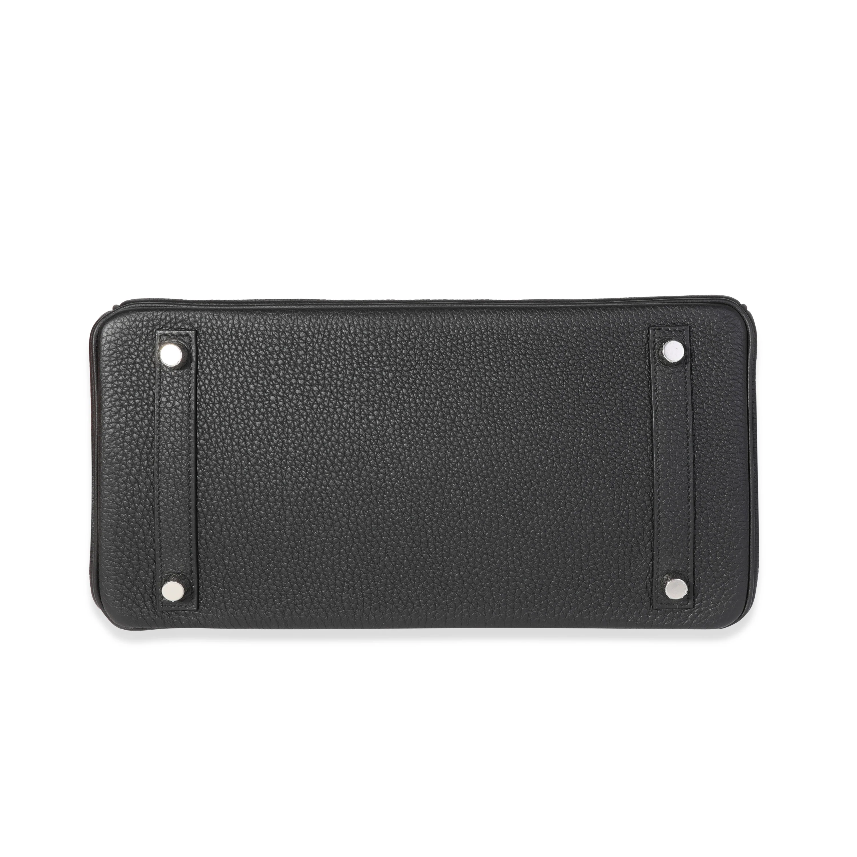 Hermès Black Togo Birkin 30 PHW - Image 5