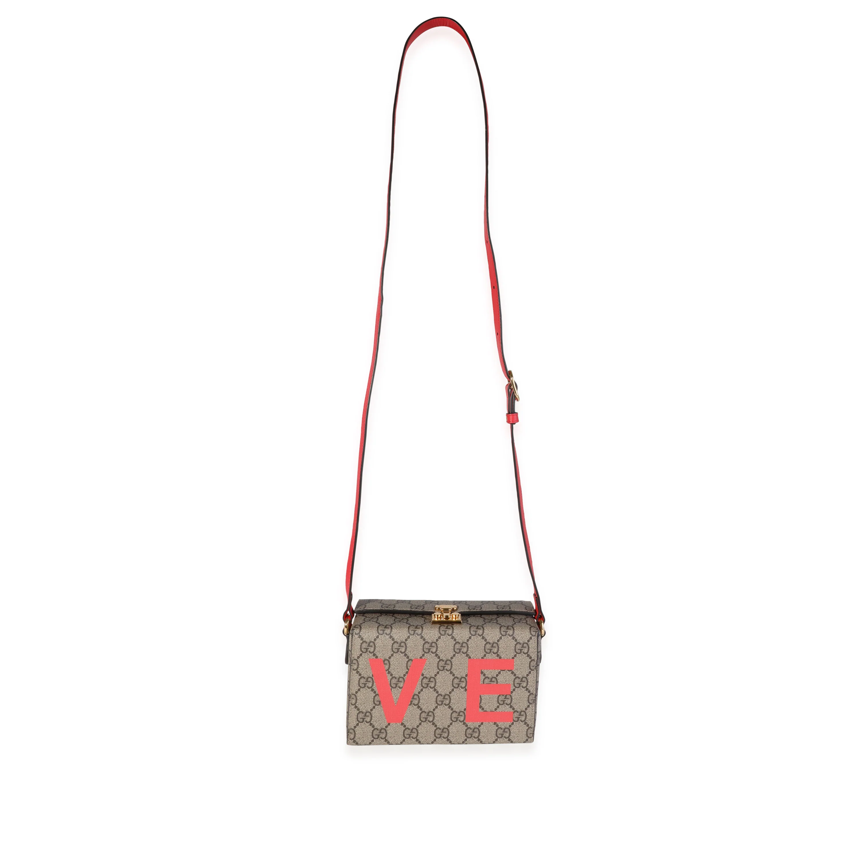 Gucci GG Supreme Valentines Day Mini Box Bag - Image 4