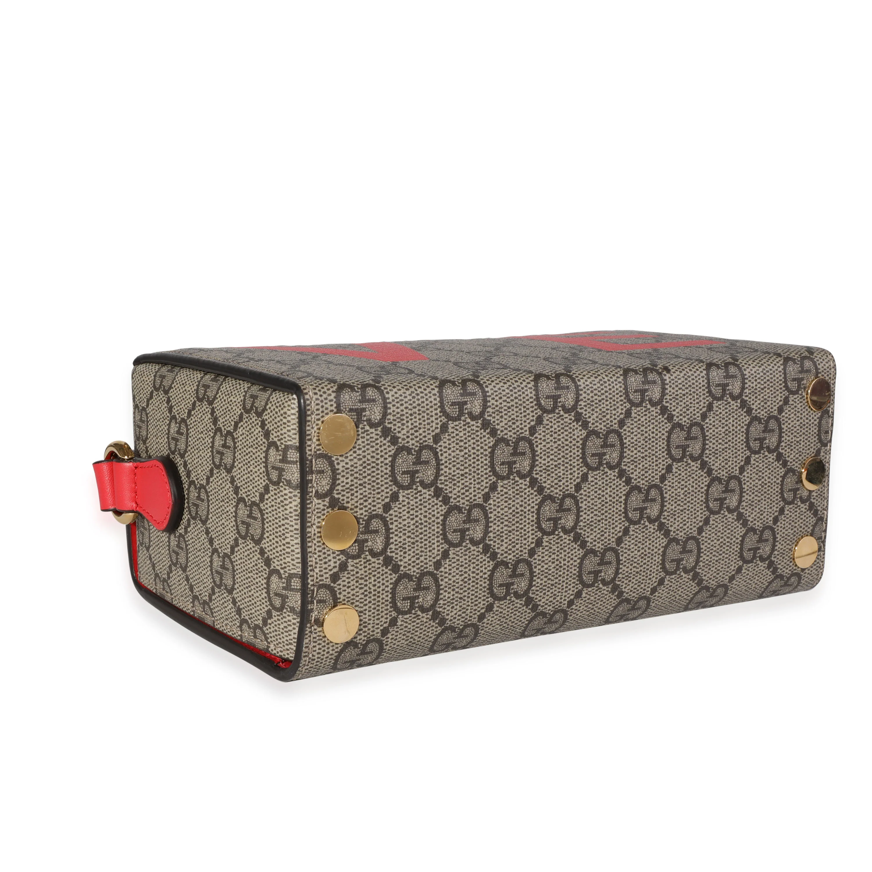Gucci GG Supreme Valentines Day Mini Box Bag - Image 6