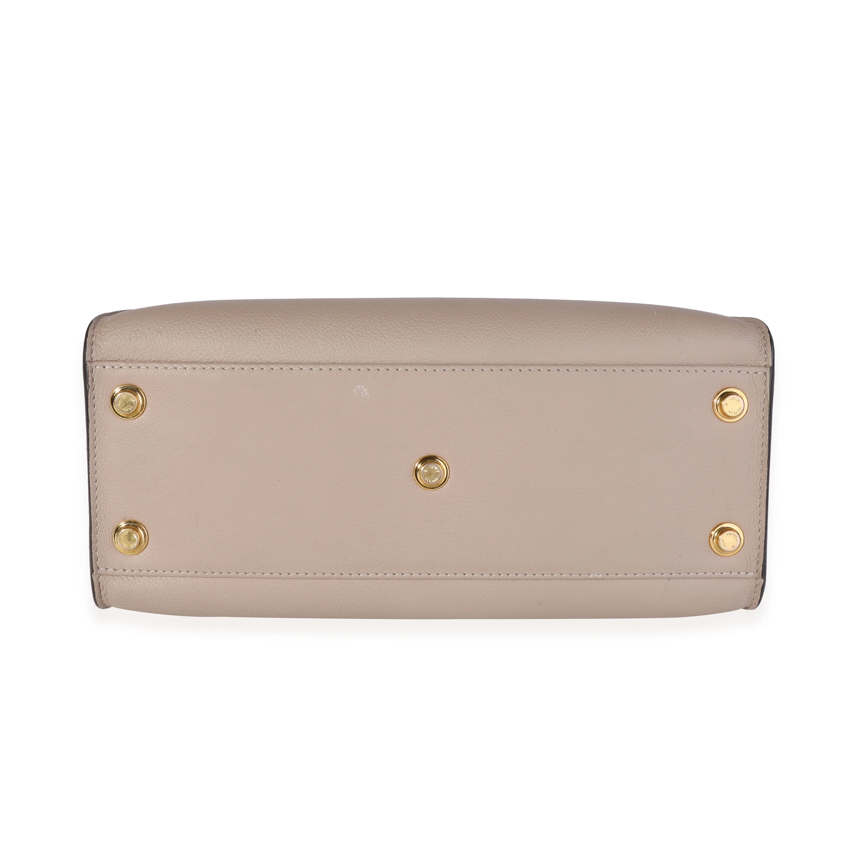 Louis Vuitton Galet Calfskin & Tufted Monogram On My Side MM Tote - Image 5