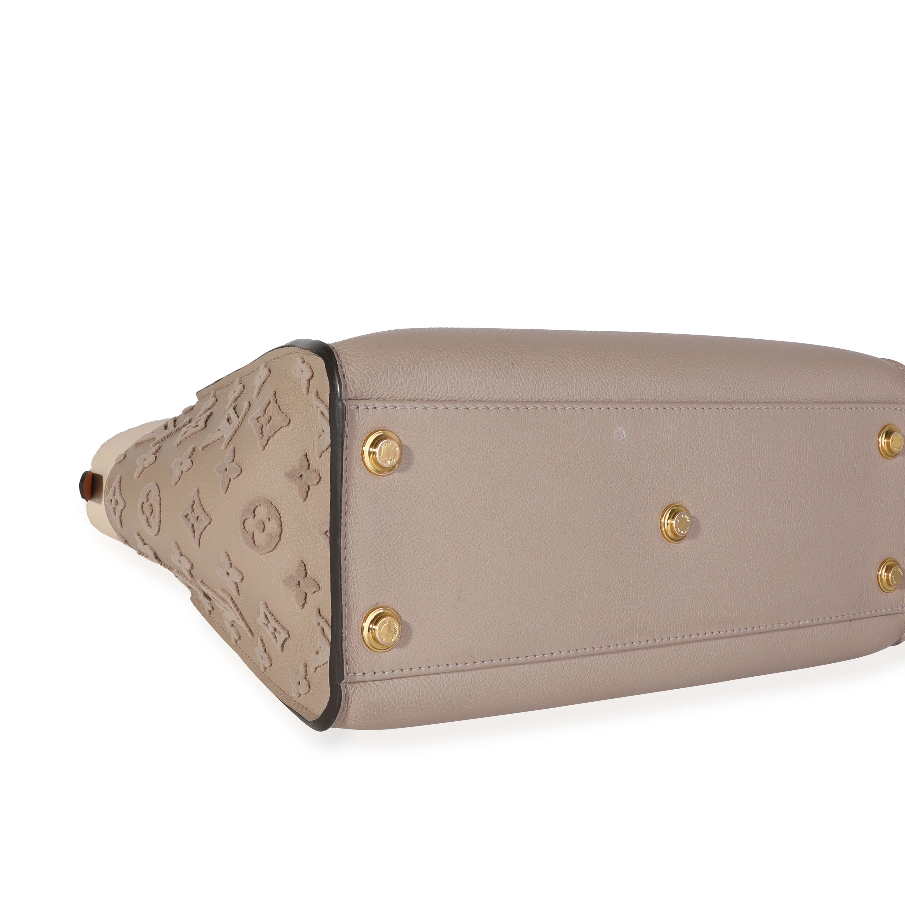 Louis Vuitton Galet Calfskin & Tufted Monogram On My Side MM Tote - Image 7