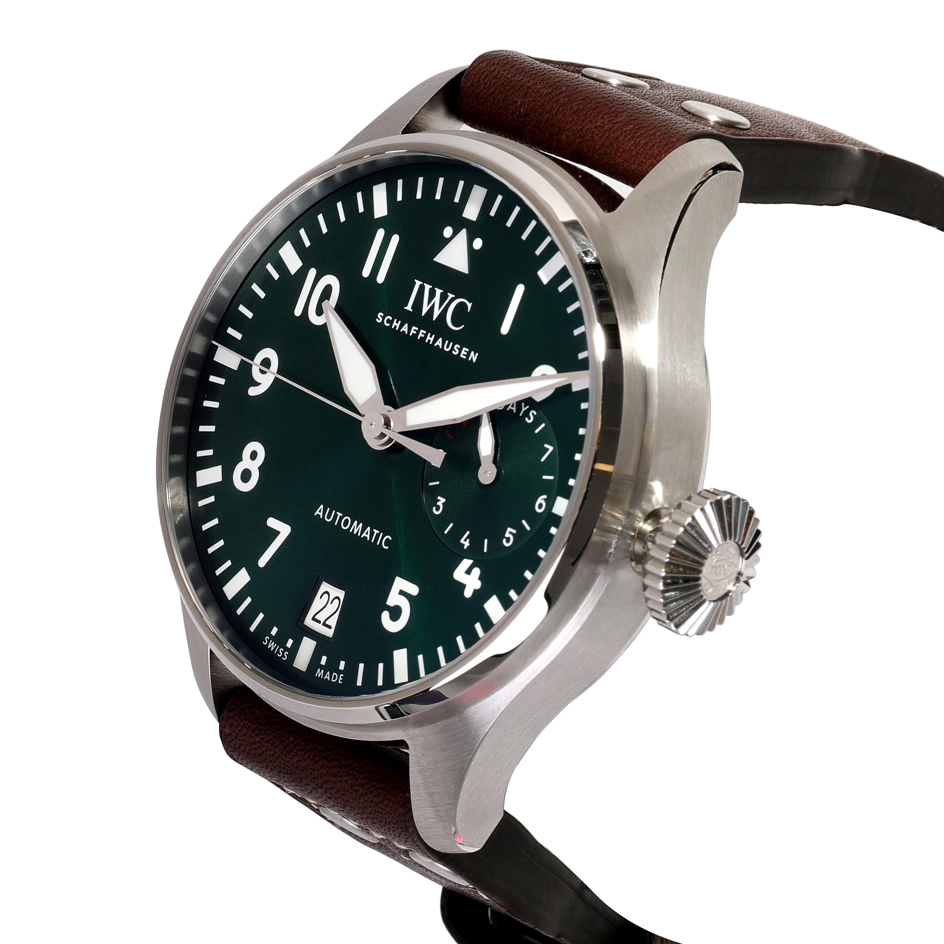 Big Pilot IW501015 Mens Watch in  Stainless Steel - Image 3