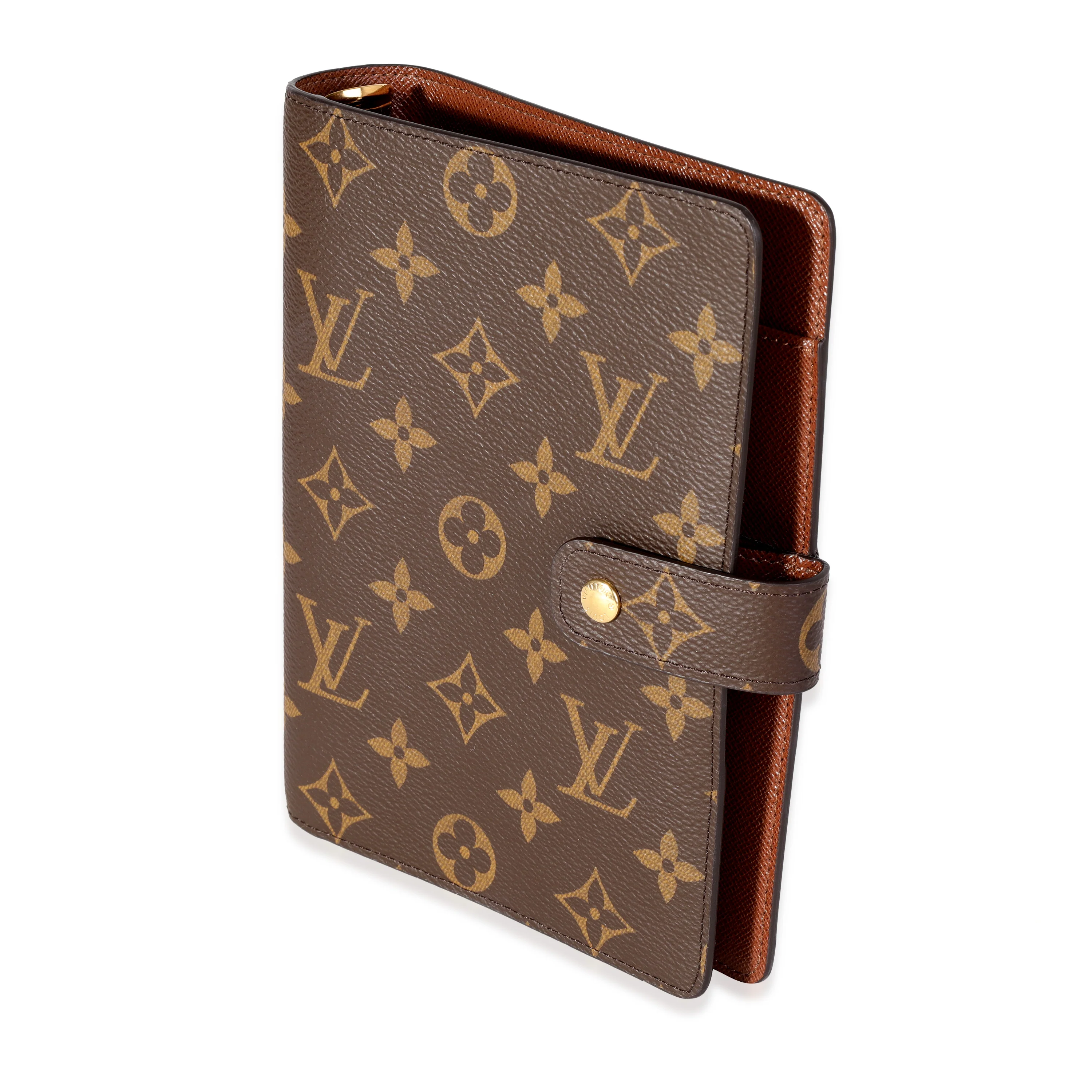 Louis Vuitton Brown Monogram Canvas Medium Agenda - Image 2