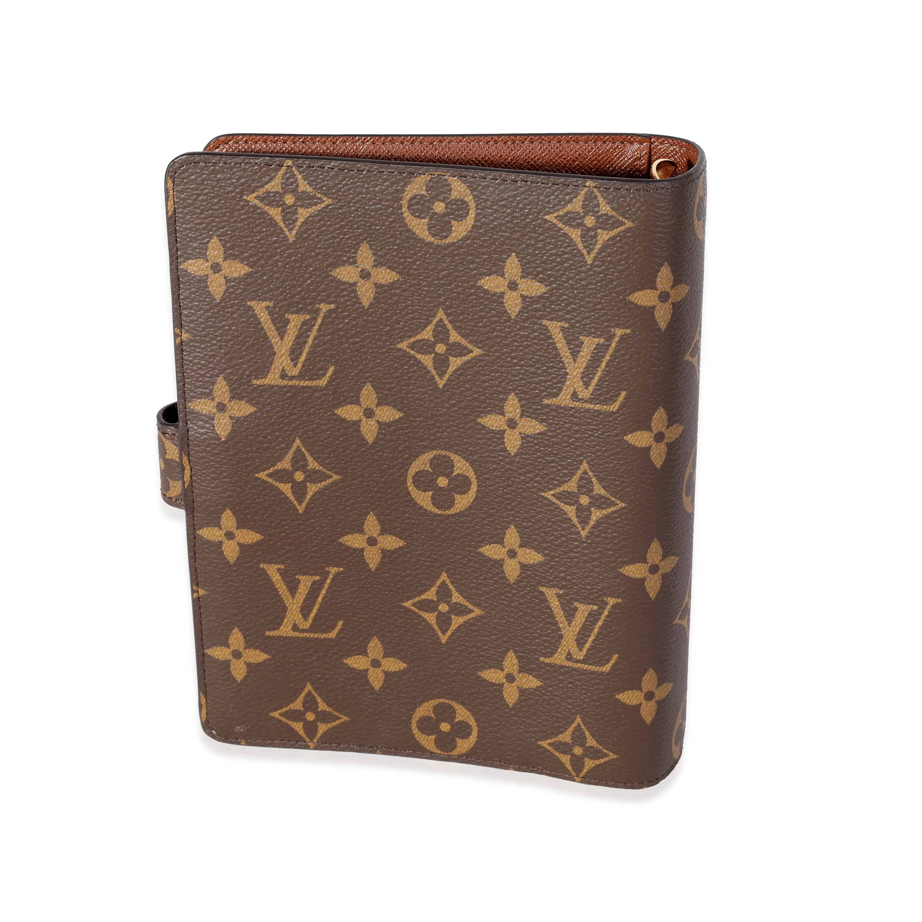 Louis Vuitton Brown Monogram Canvas Medium Agenda - Image 3