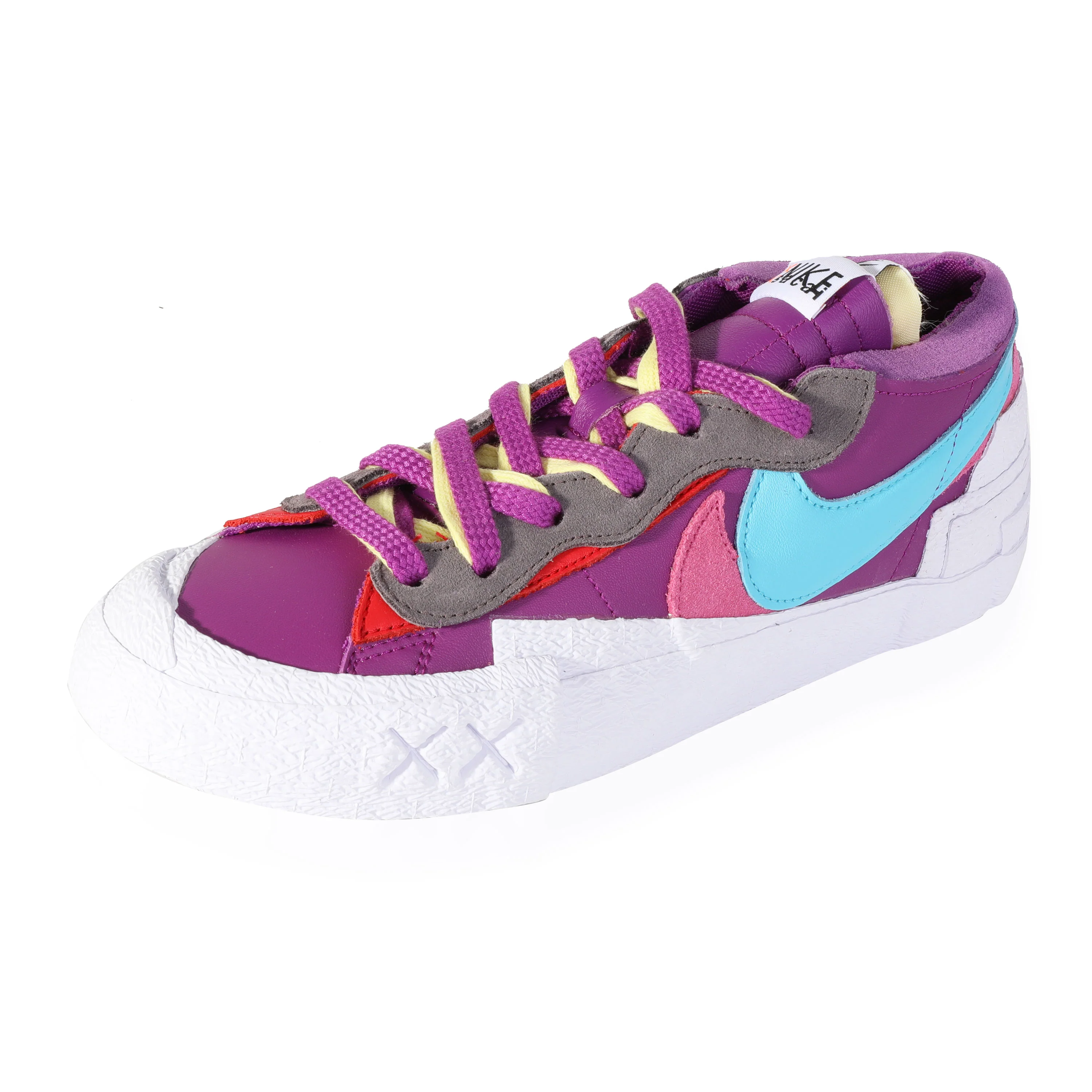 KAWS x sacai x Blazer Low Purple Dusk (9 US) - Image 2