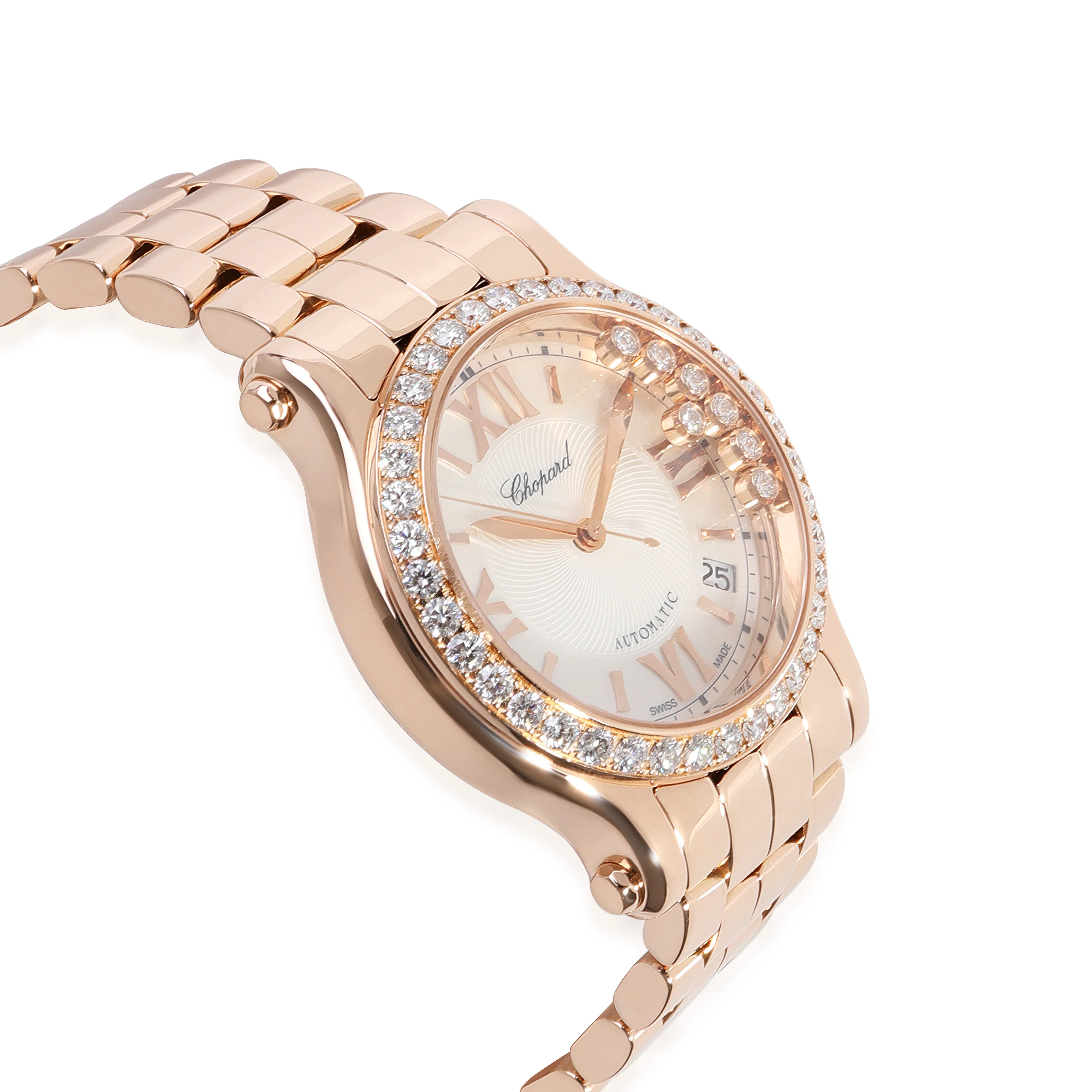 Chopard Happy Sport 274808-5007 Unisex Watch in 18kt Rose Gold - Image 2