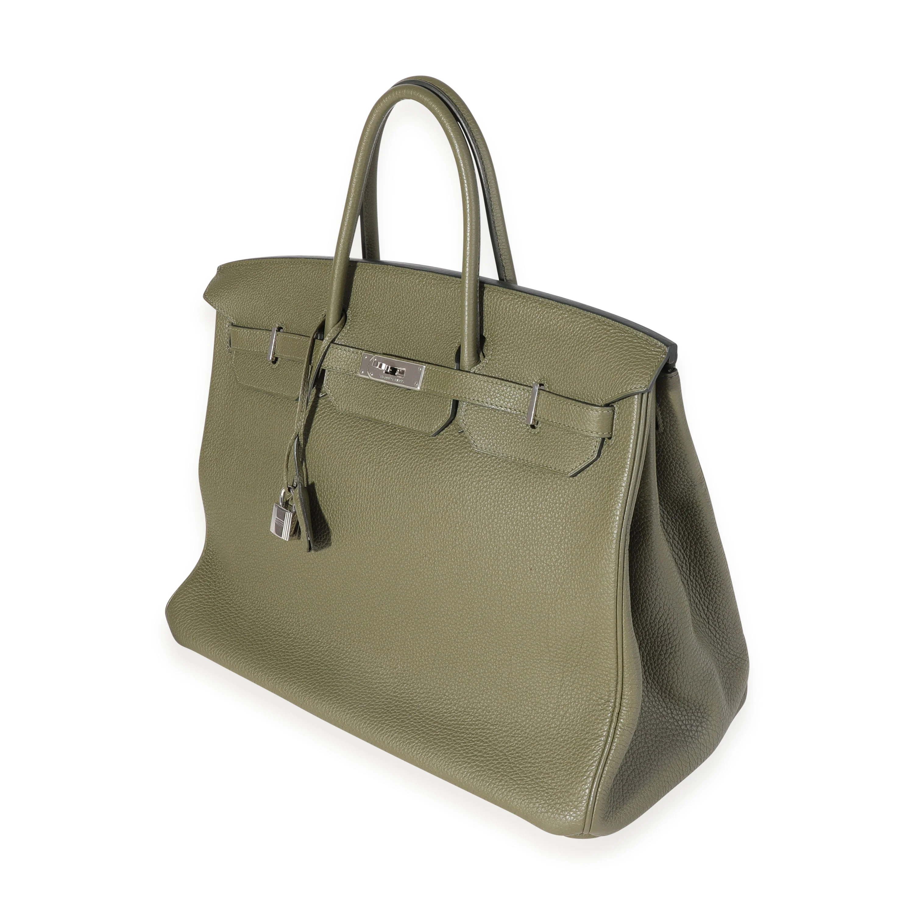 Vert Veronese Togo Birkin 40 PHW - Image 2