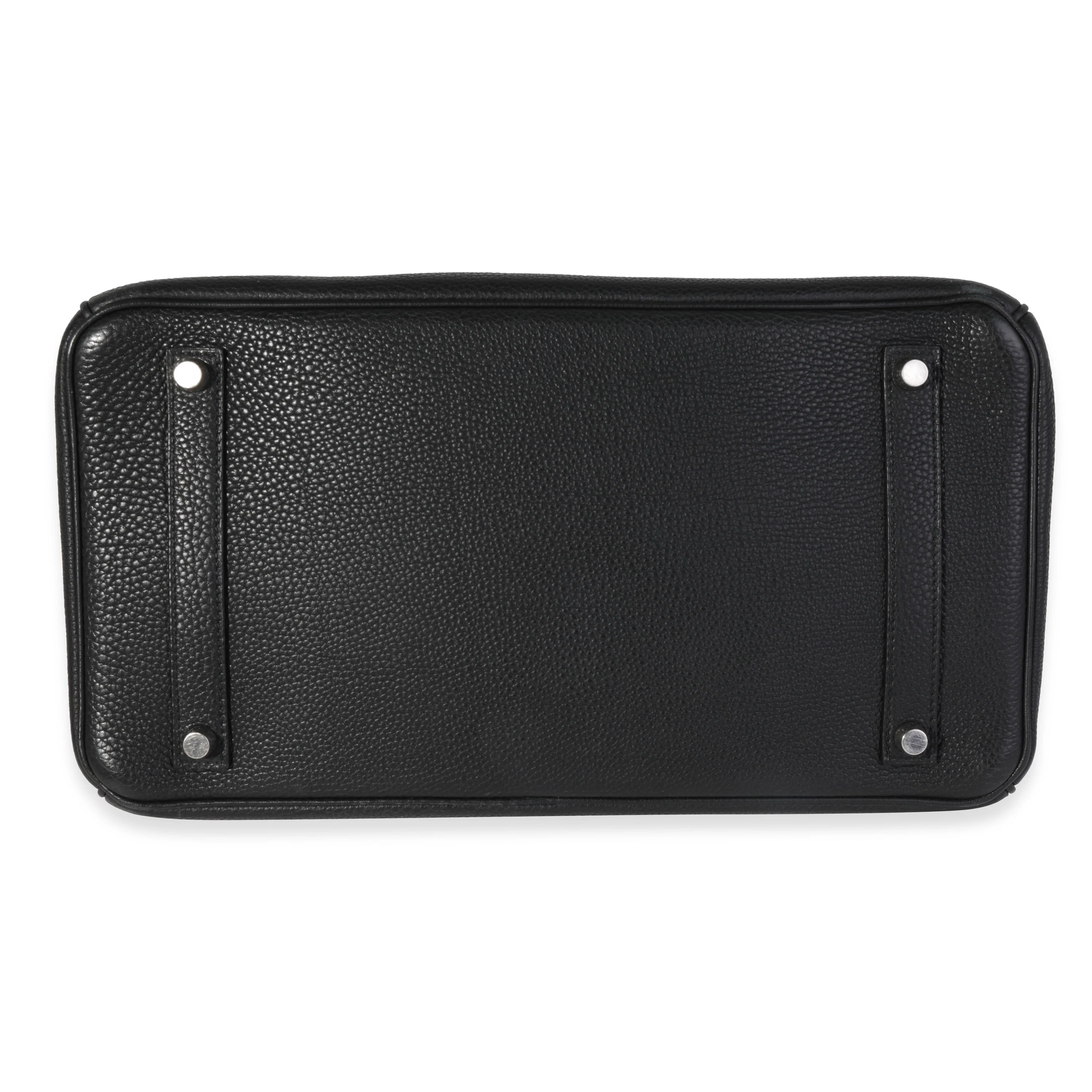 Hermès Black Togo Birkin 35 PHW - Image 4