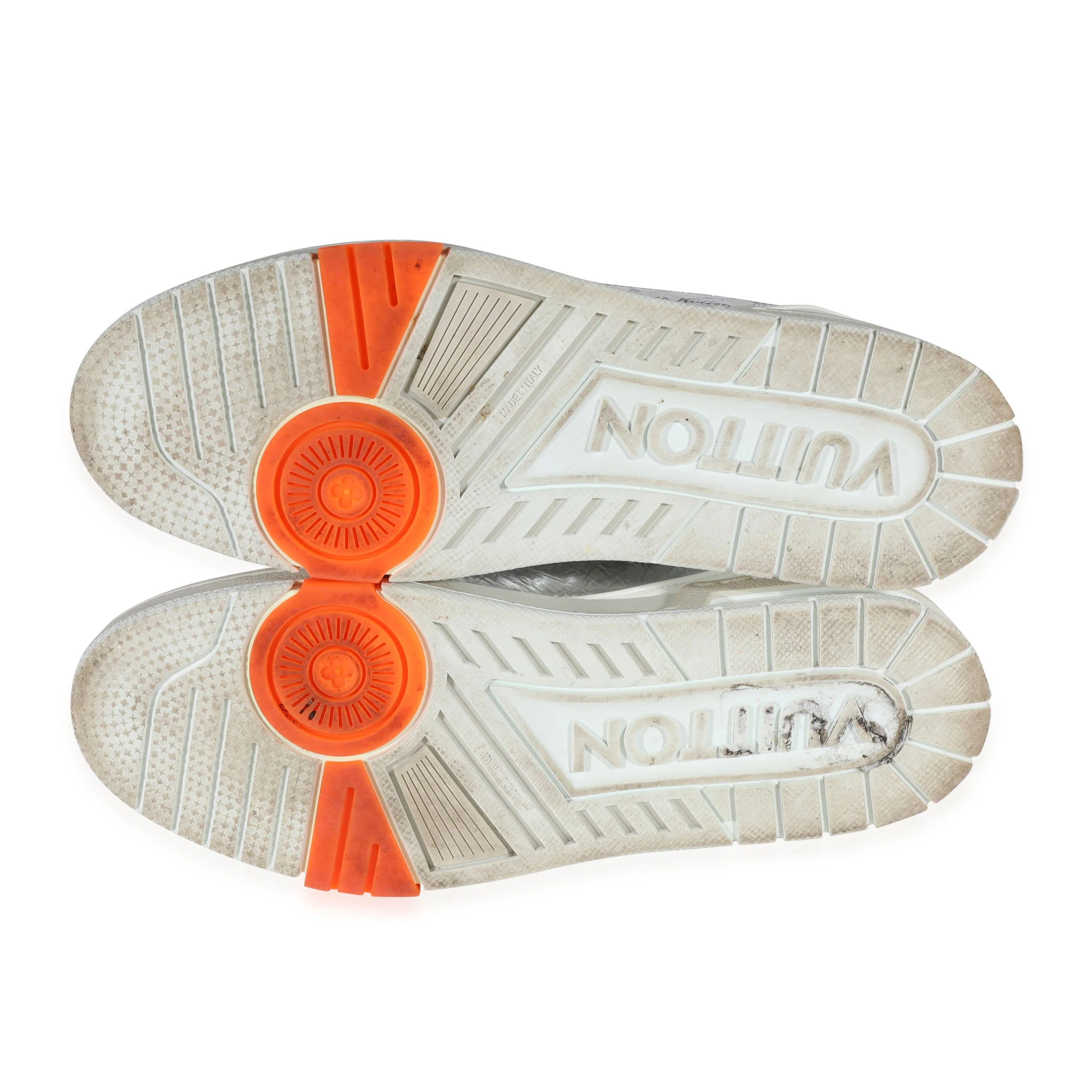 Louis Vuitton - Louis Vuitton Trainer Silver (8 UK) - Image 5