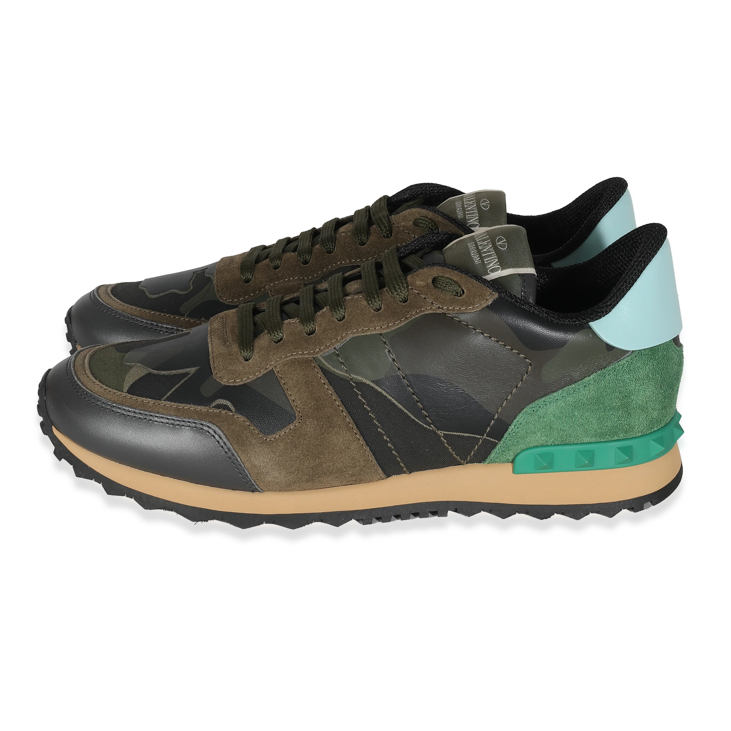 Valentino Rockrunner Camo - Army Green Brushwood (39 EUR) - Image 2