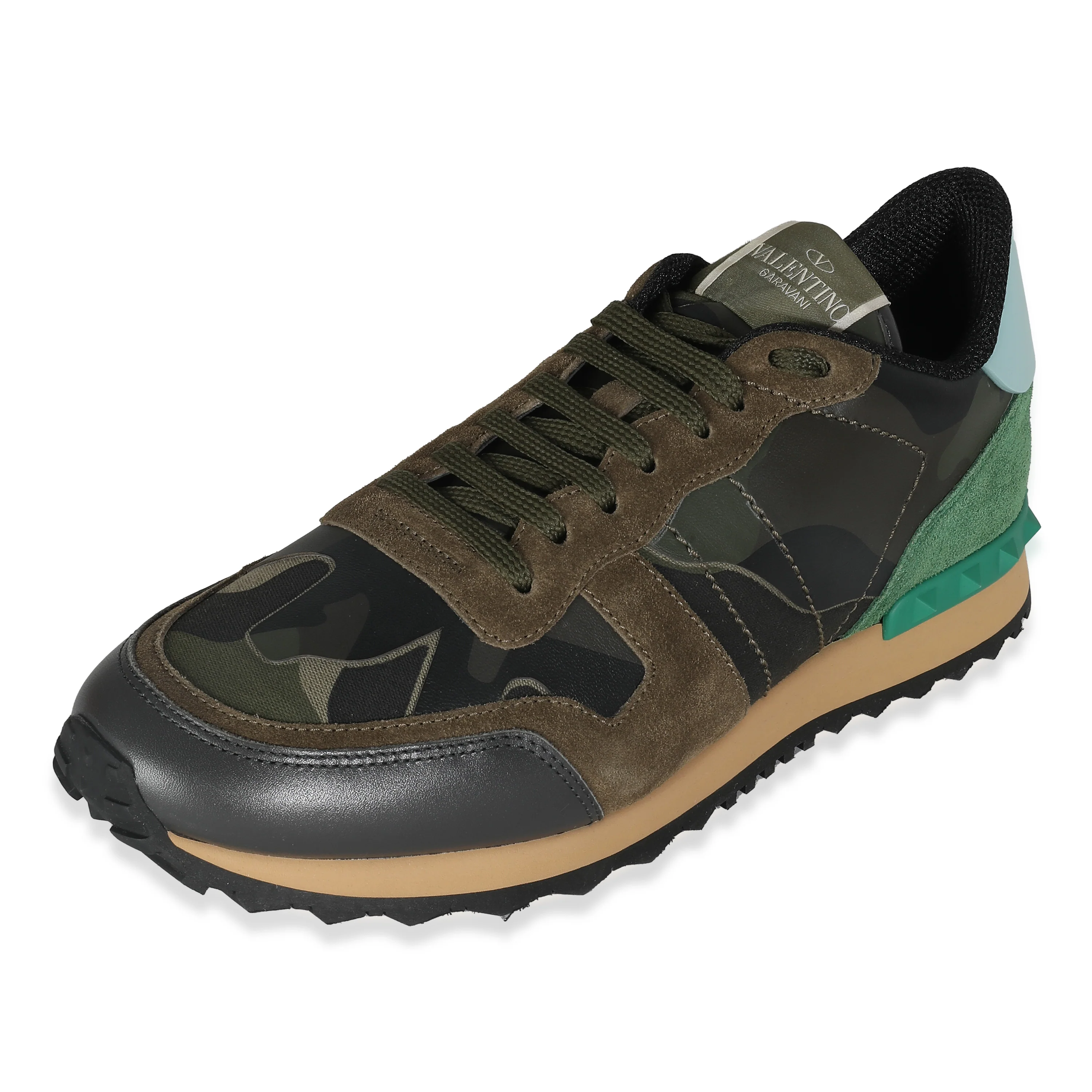 Valentino Rockrunner Camo - Army Green Brushwood (39 EUR) - Image 5