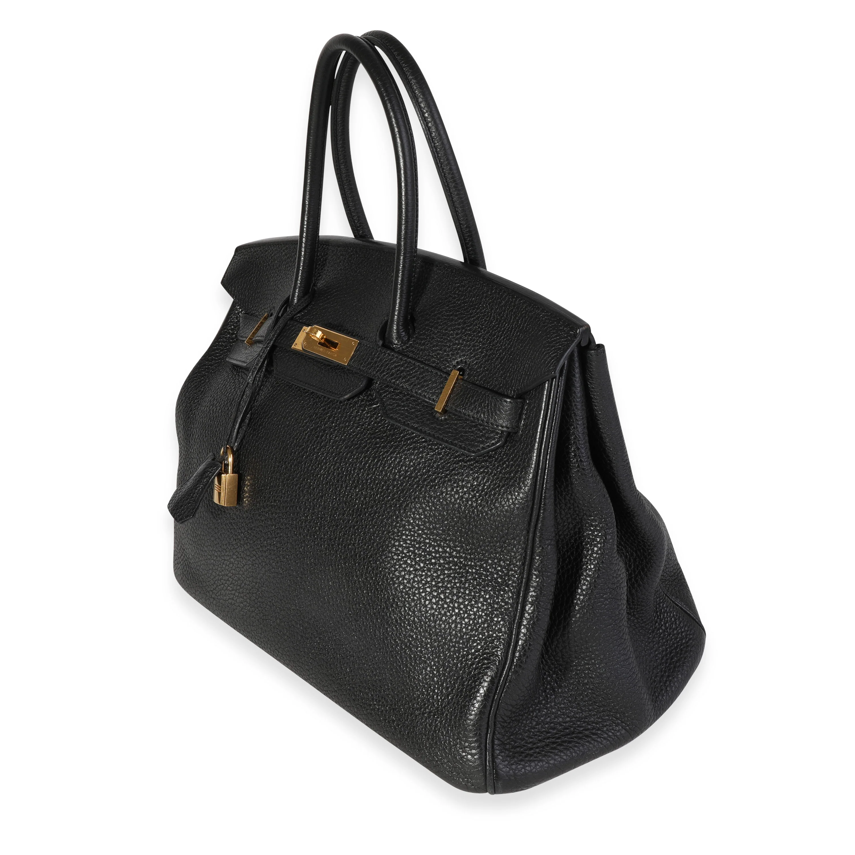 Hermès Black Clemence Birkin 35 GHW - Image 2