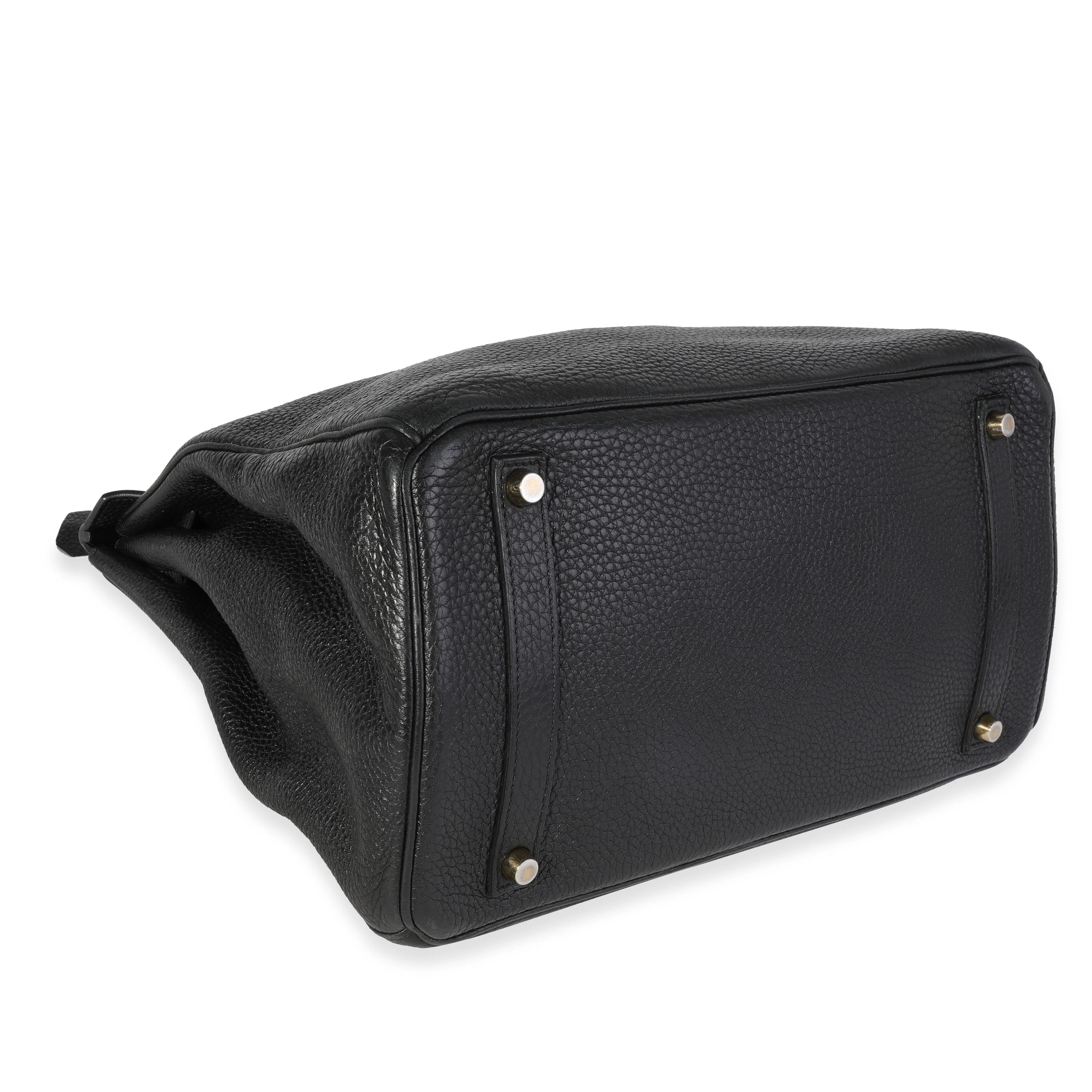 Hermès Black Clemence Birkin 35 GHW - Image 6
