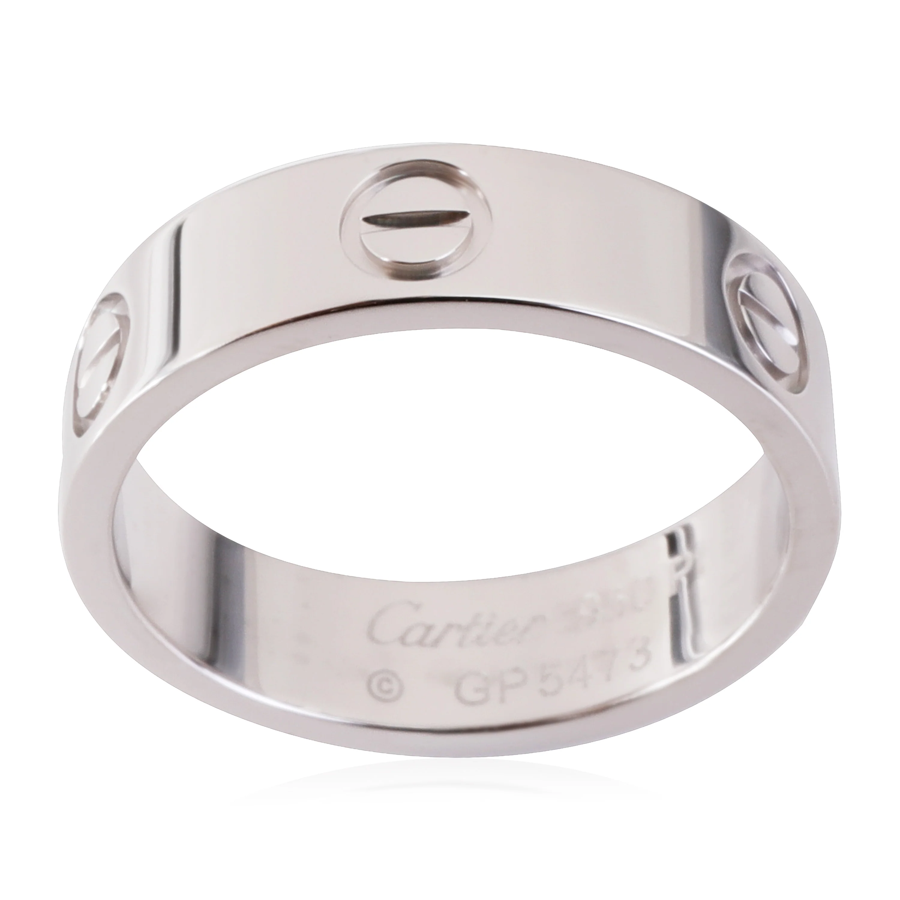 Cartier Love Ring in 950 Platinum - Image 3