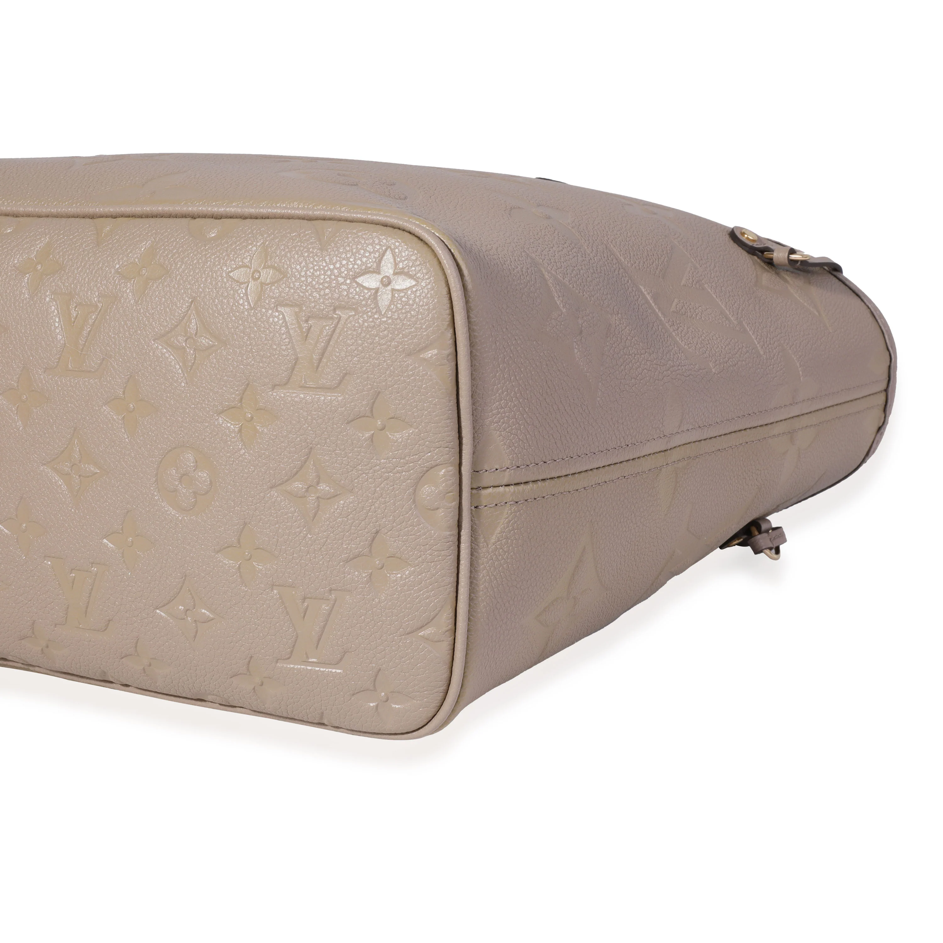 Louis Vuitton Tourterelle Monogram Empreinte Giant Neverfull MM - Image 5