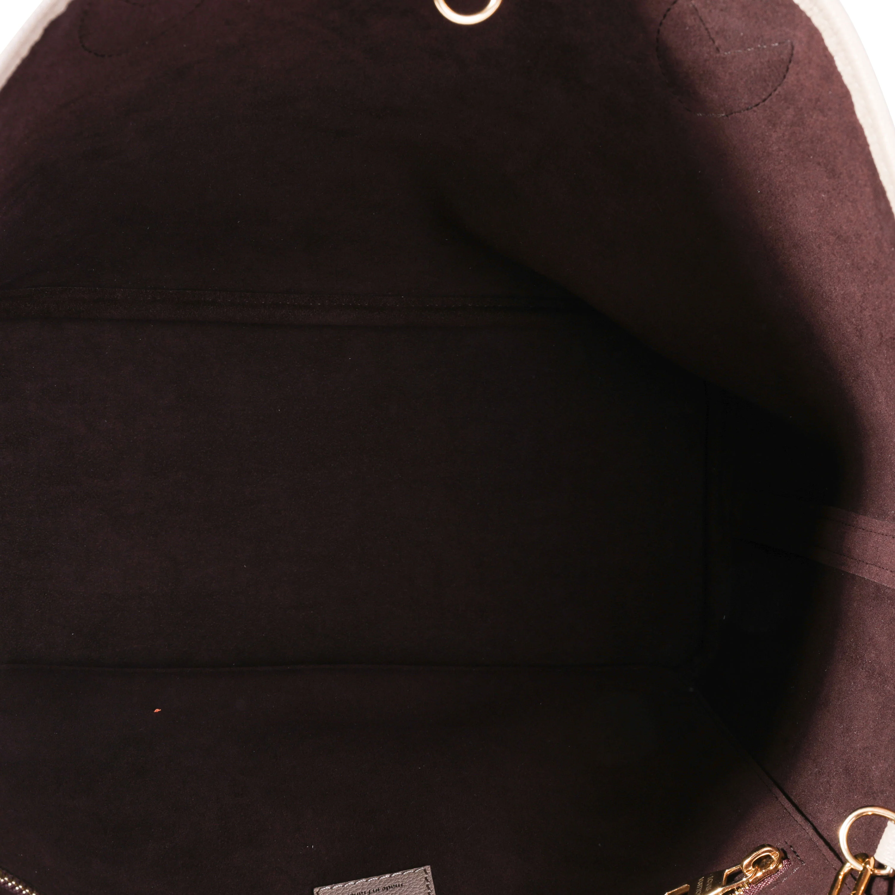Louis Vuitton Tourterelle Monogram Empreinte Giant Neverfull MM - Image 7