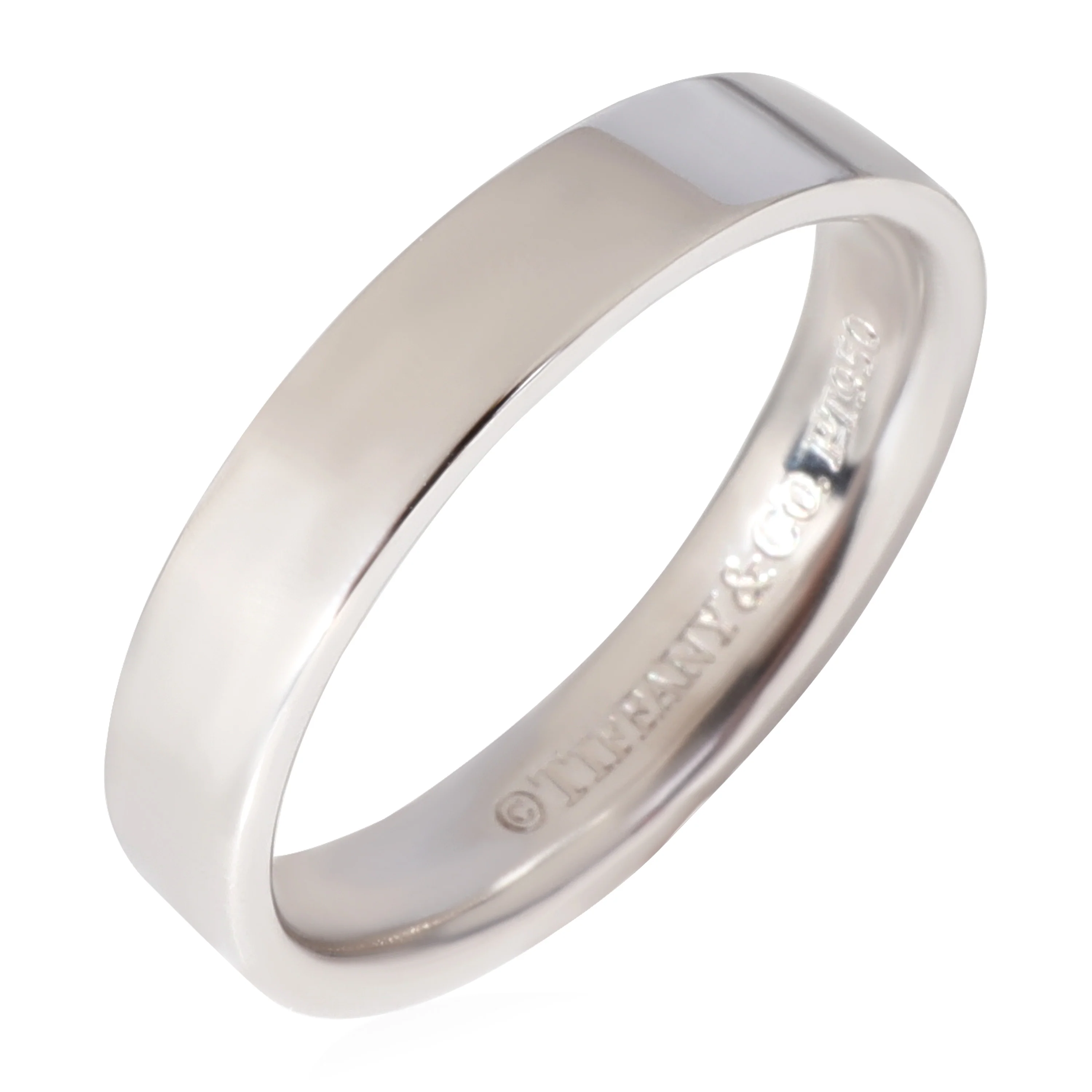 4 mm Essential Wedding Band in Platinum - Image 3