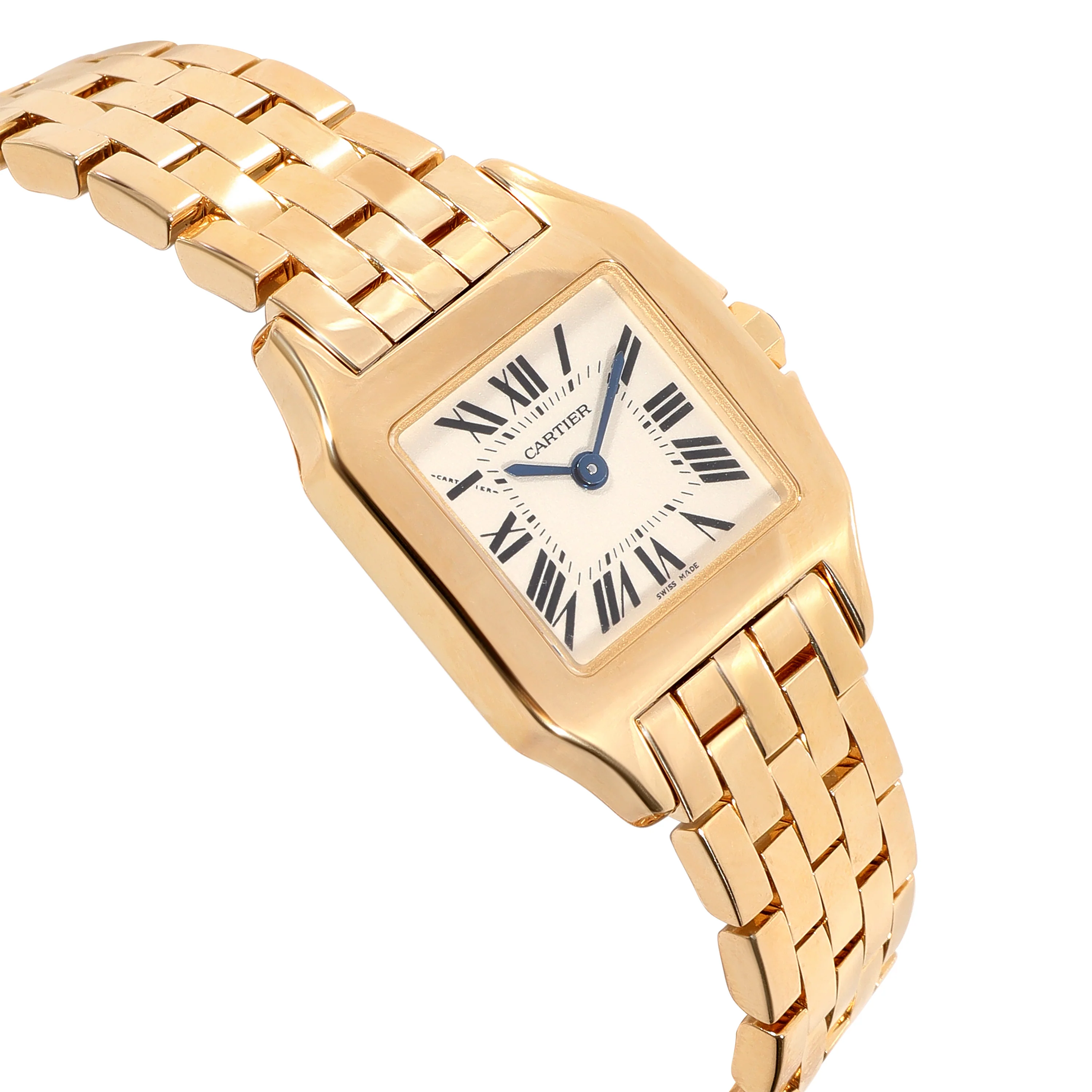 Cartier Santos Demoiselle W25063X9 Womens Watch in  Yellow Gold - Image 2