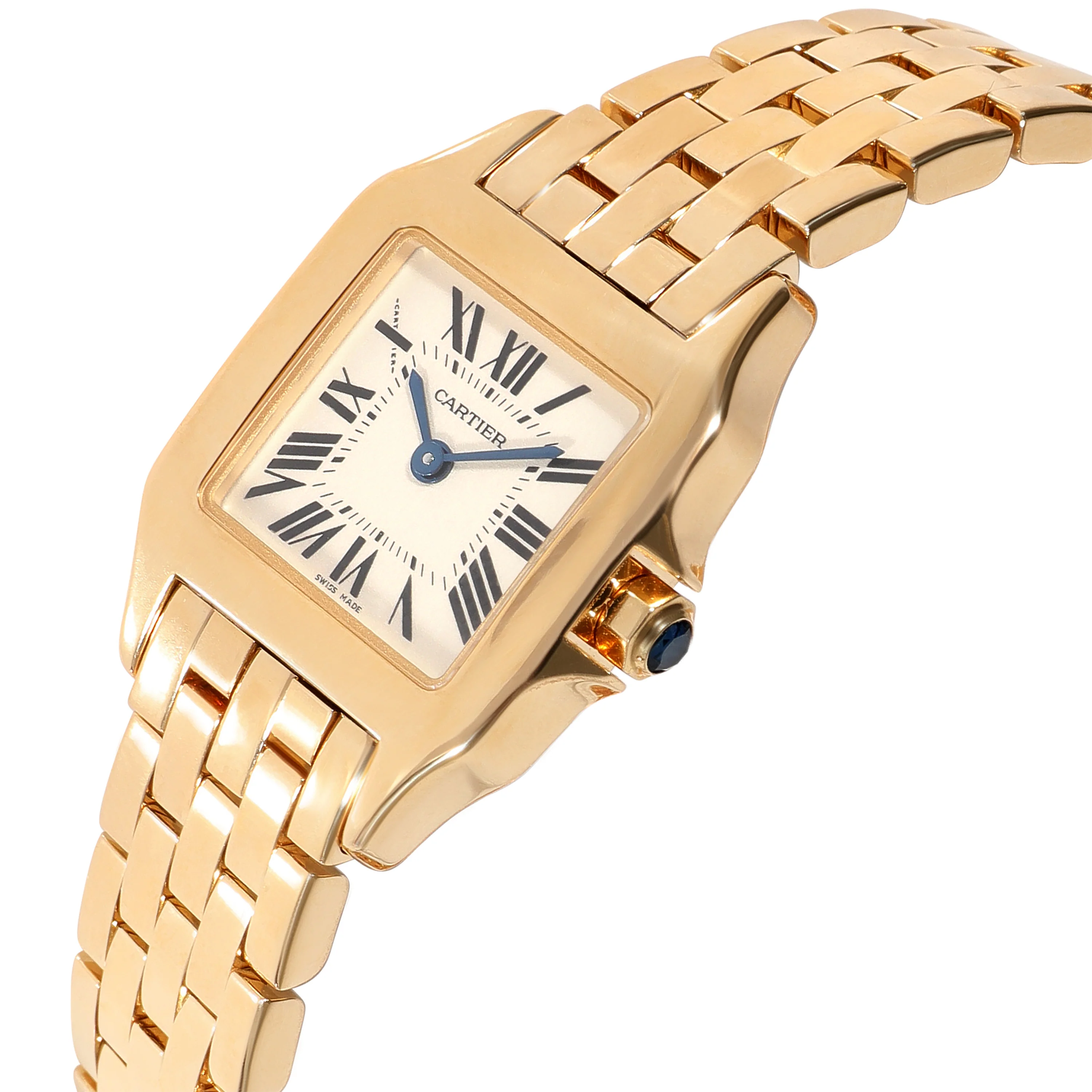 Cartier Santos Demoiselle W25063X9 Womens Watch in  Yellow Gold - Image 3