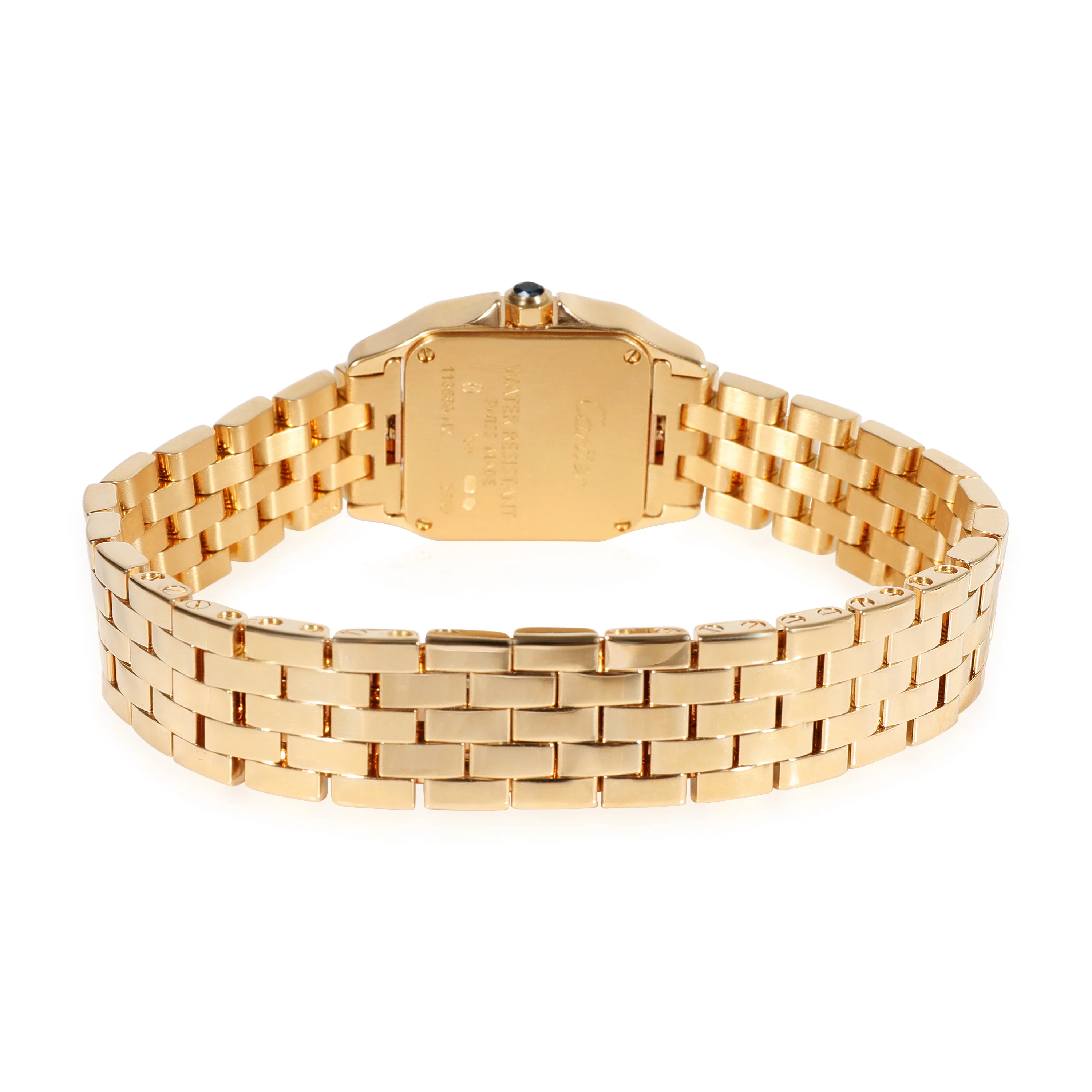 Cartier Santos Demoiselle W25063X9 Womens Watch in  Yellow Gold - Image 4