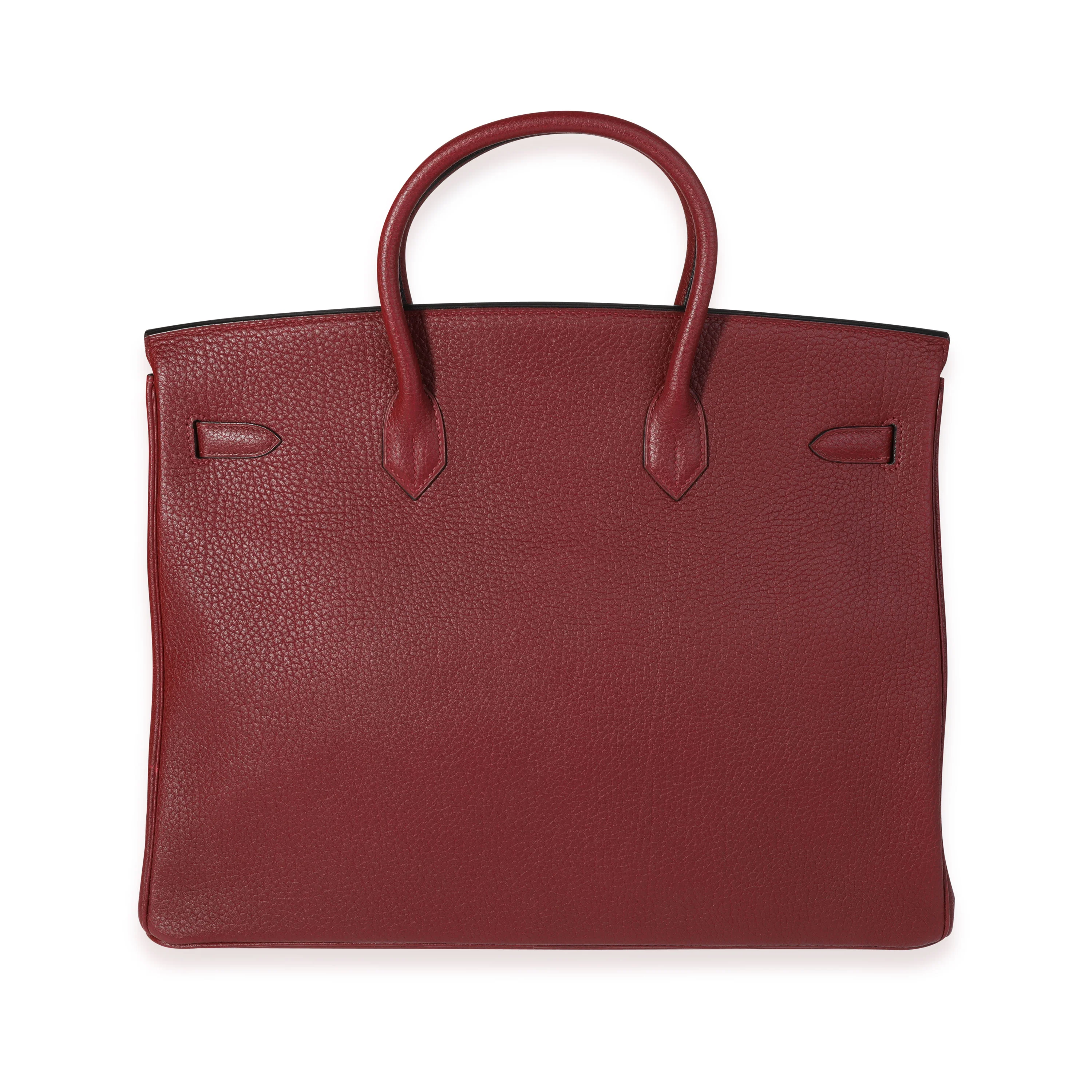 Hermès Rouge H Fjord Birkin 40 GHW - Image 3