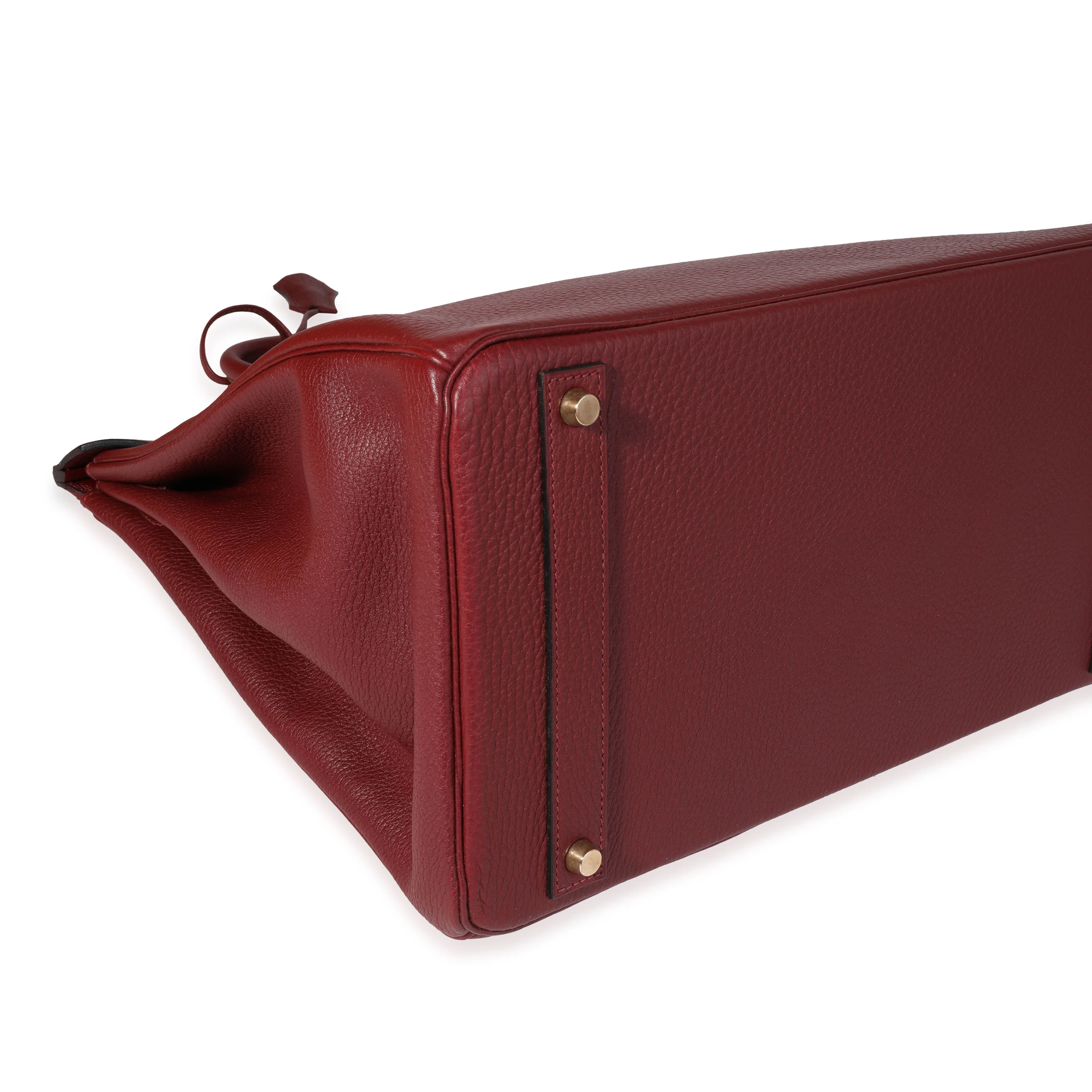 Hermès Rouge H Fjord Birkin 40 GHW - Image 6