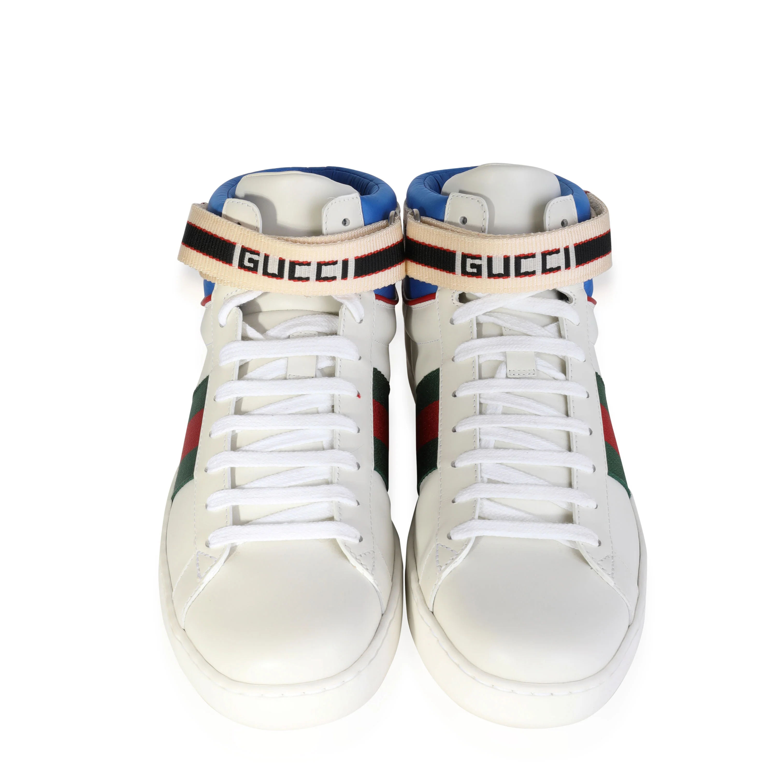 Gucci Stripe Ace High Top (8.5 UK) - Image 3