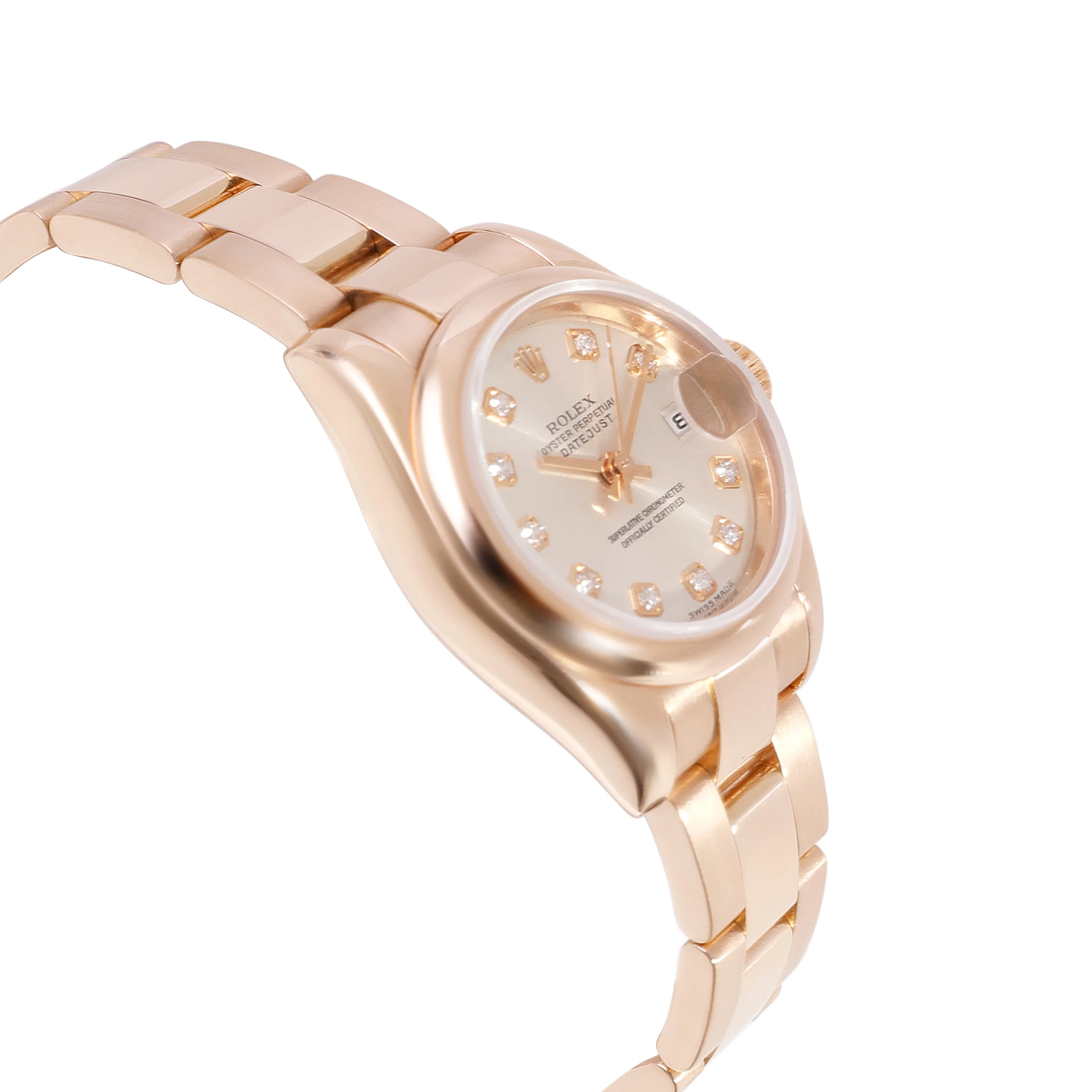 Rolex Datejust 179165 Womens Watch in 18kt Rose Gold - Image 2