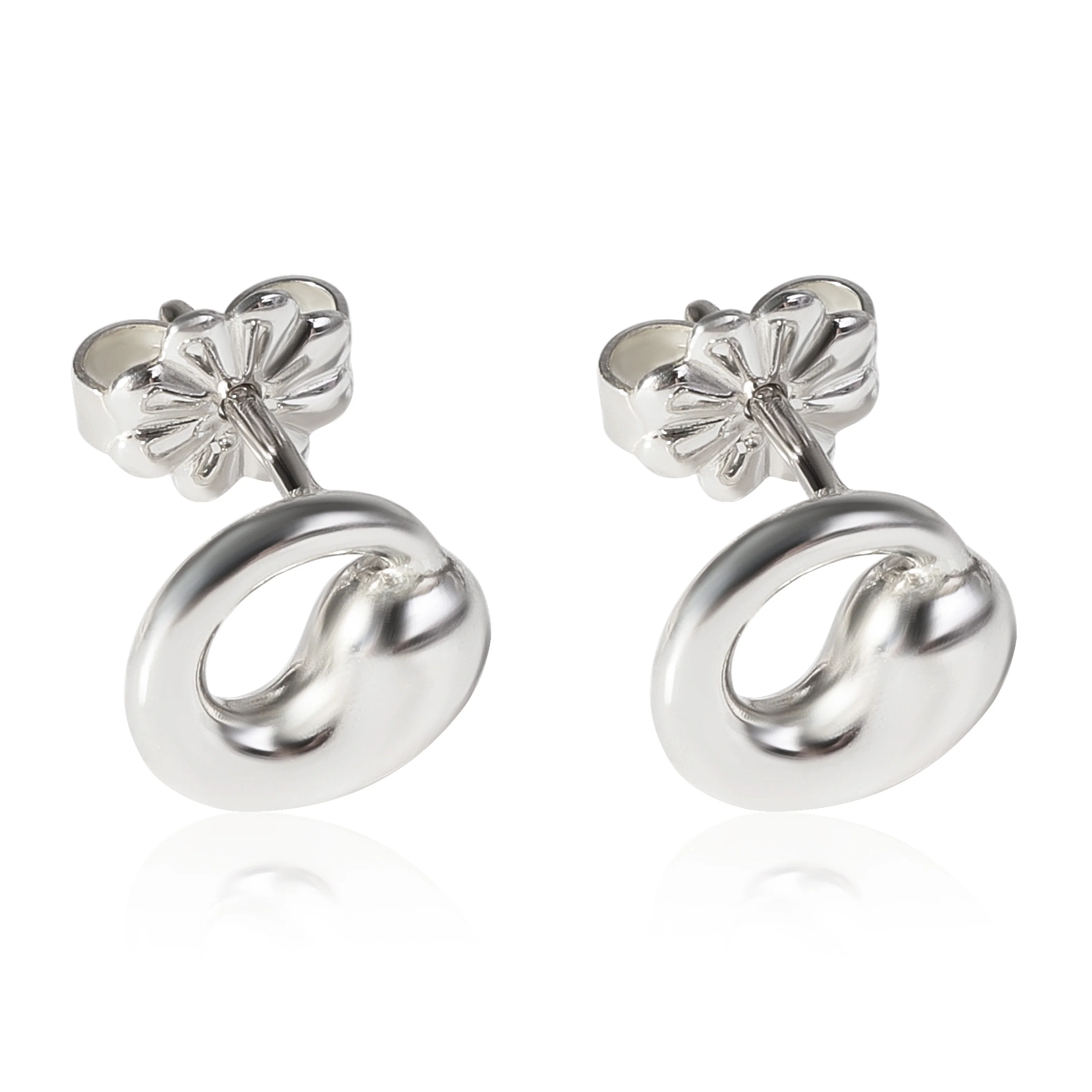 Tiffany & Co. Elsa Peretti Eternal Circle Earrings in Sterling Silver