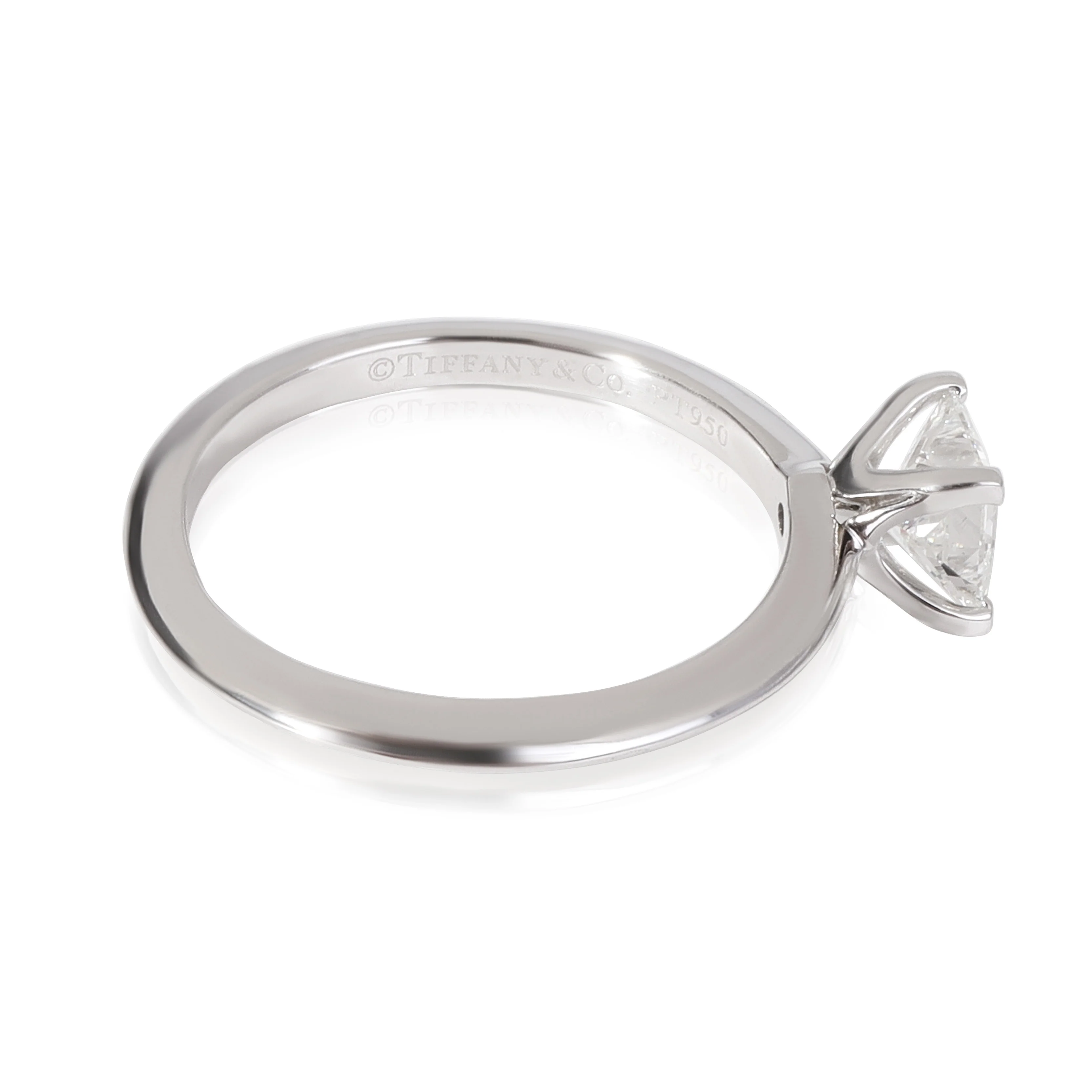 Tiffany & Co. Diamond Engagement Ring in Platinum H VS1 0.70 CTW - Image 2