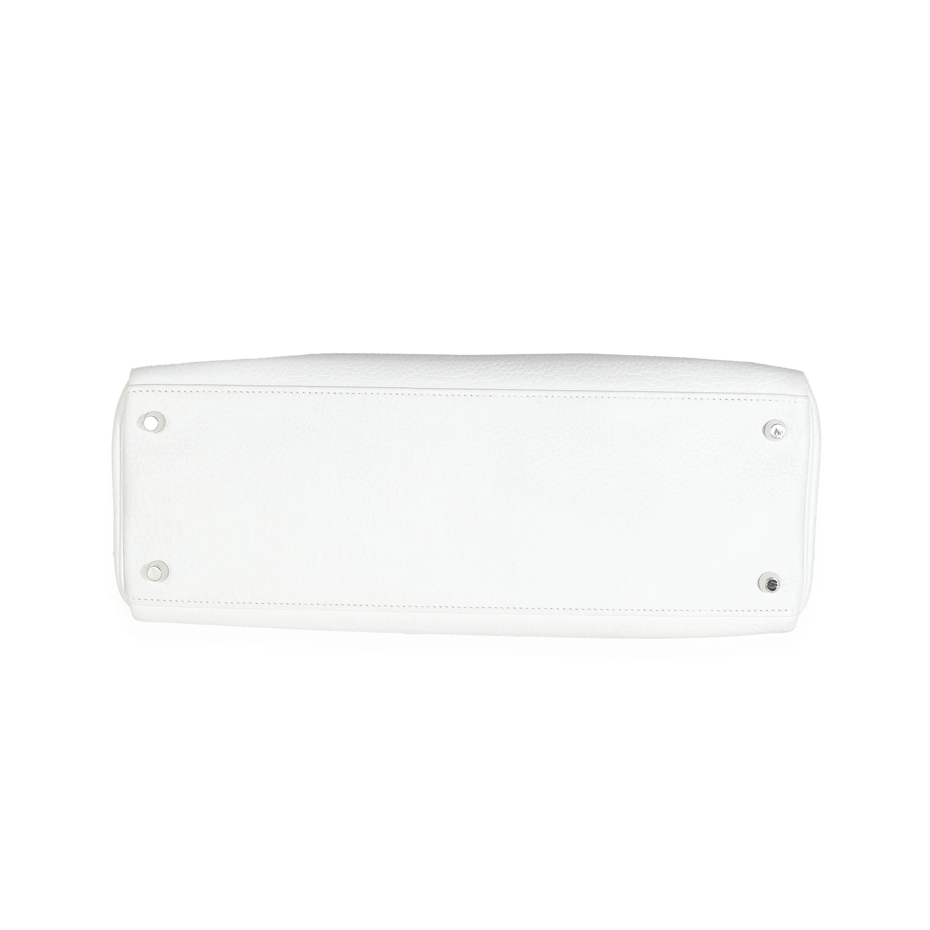 White Togo Retourne Kelly 35 PHW - Image 7