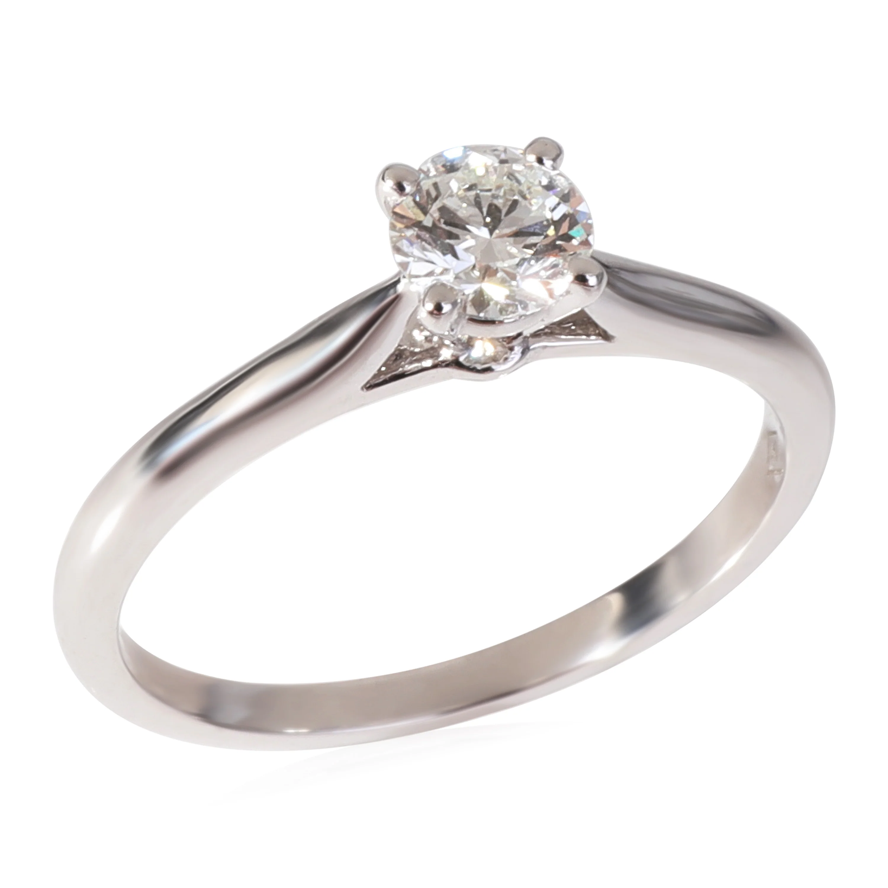 Cartier 1895 Diamond Engagement Ring in Platinum G VVS1 0.36 CTW - Image 6
