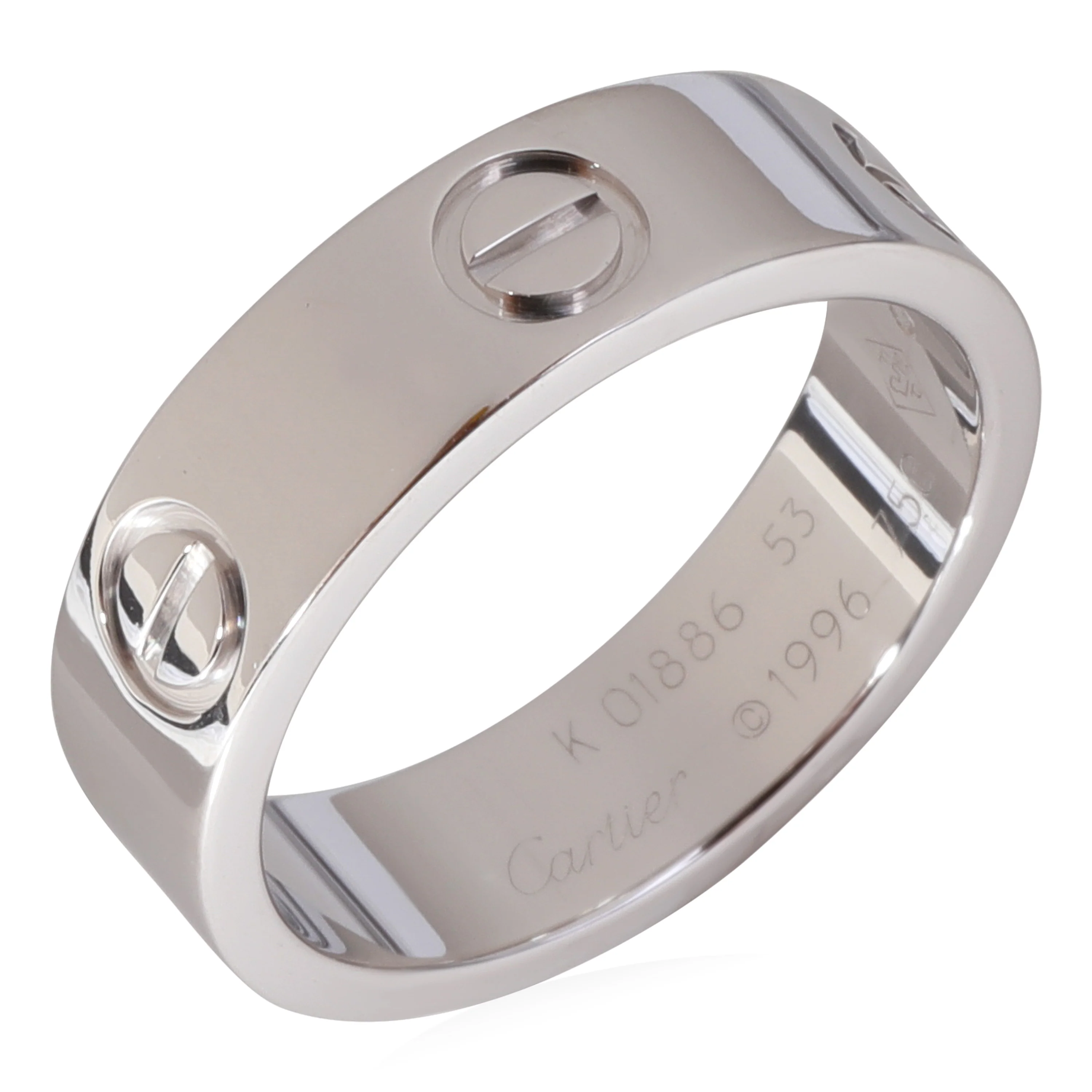 Cartier Love Ring in 18k White Gold - Image 3